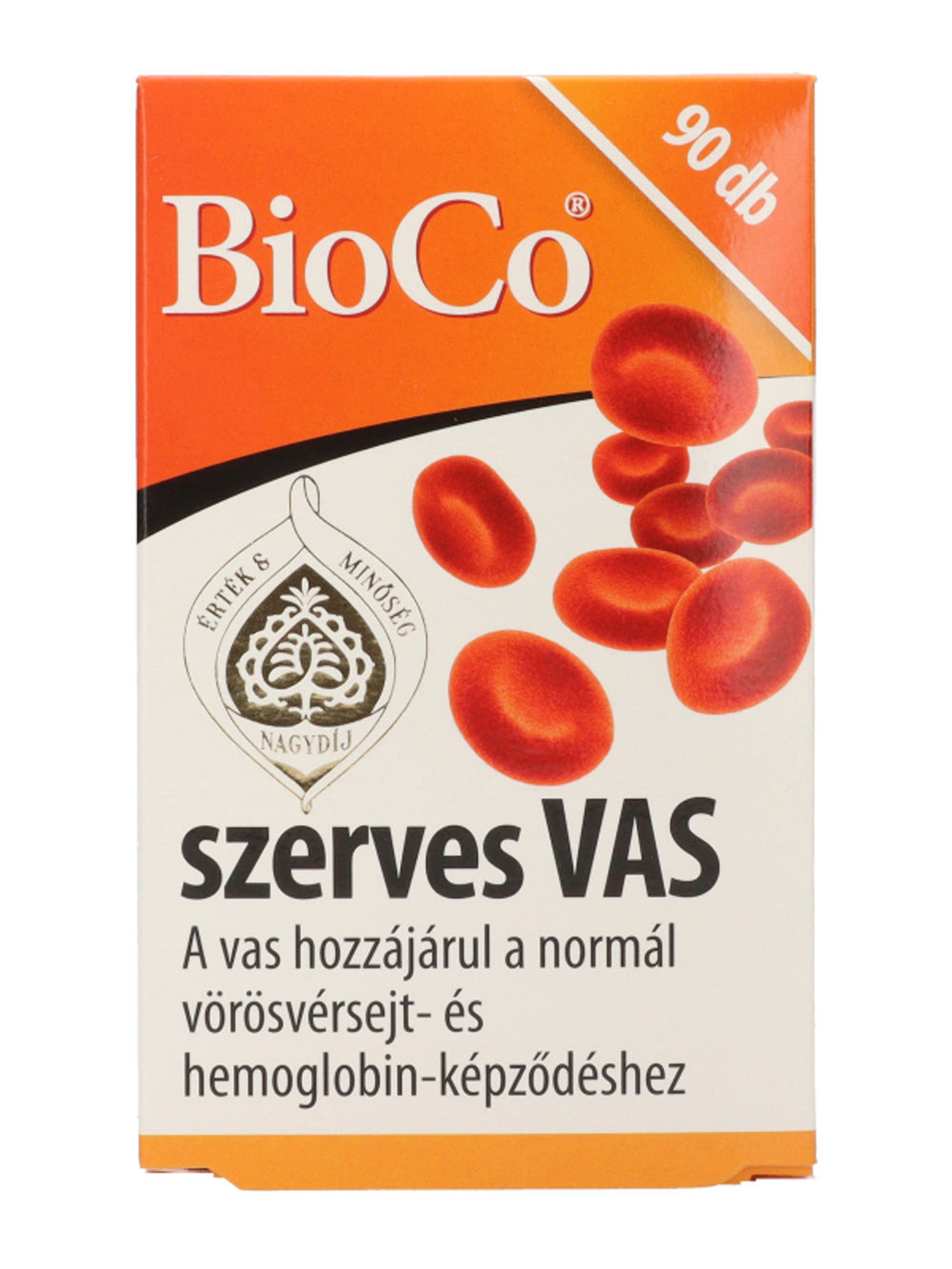 BioCo szerves vas étrend-kiegészítő tabletta - 90 db-5