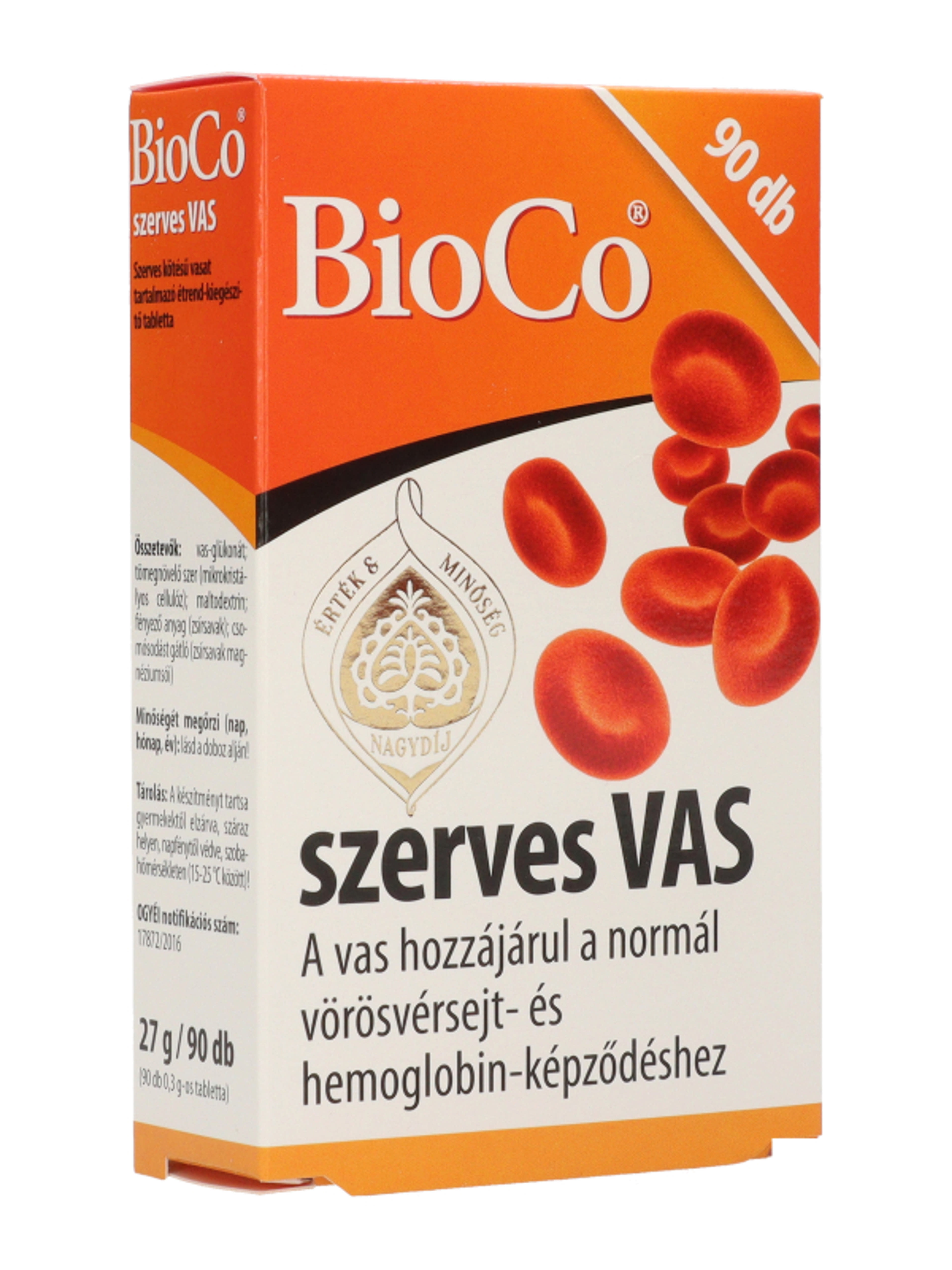 Bioco szerves vas tabletta - 90 db-7