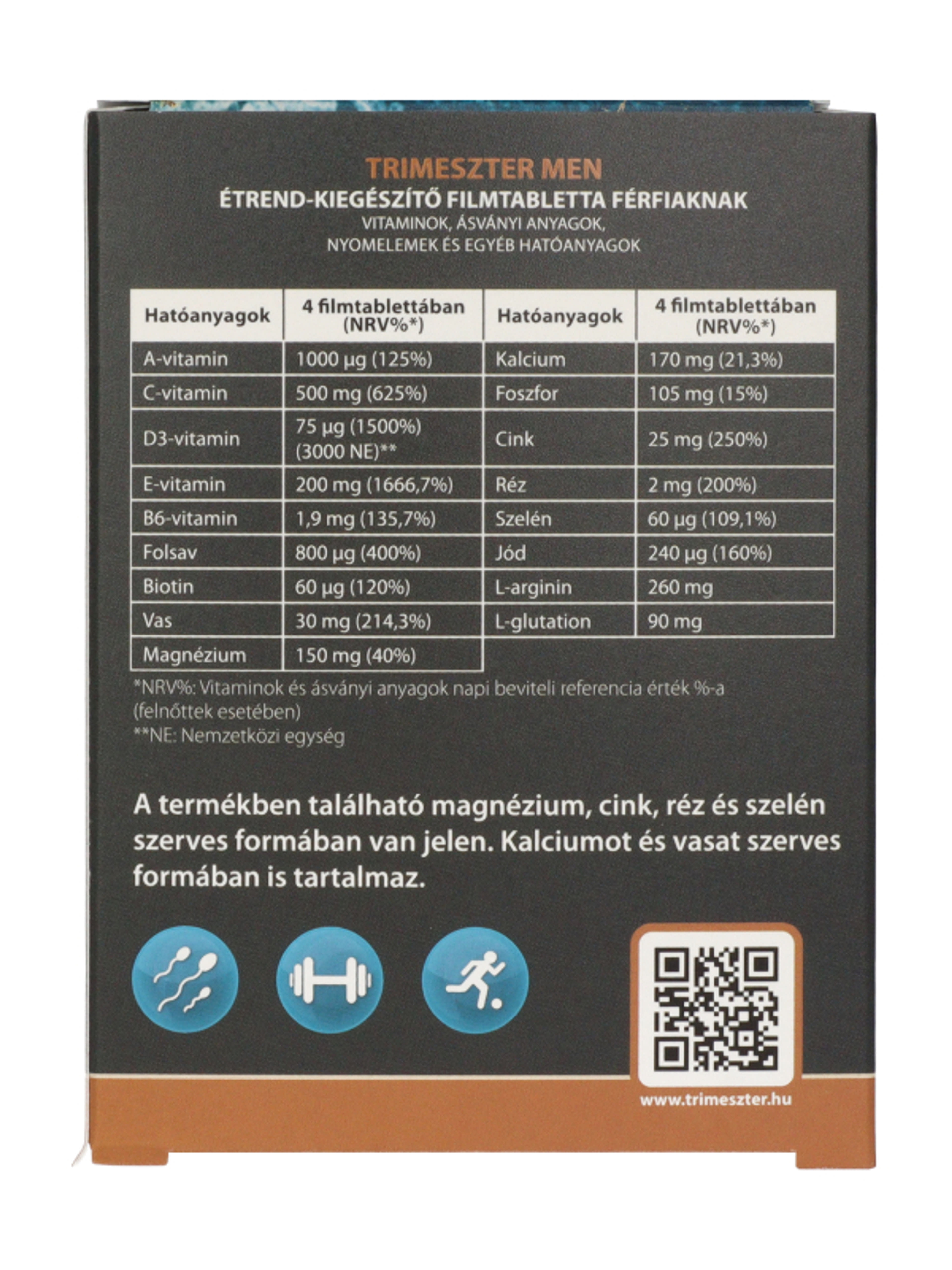 Trimeszter Men tabletta - 120 db-3