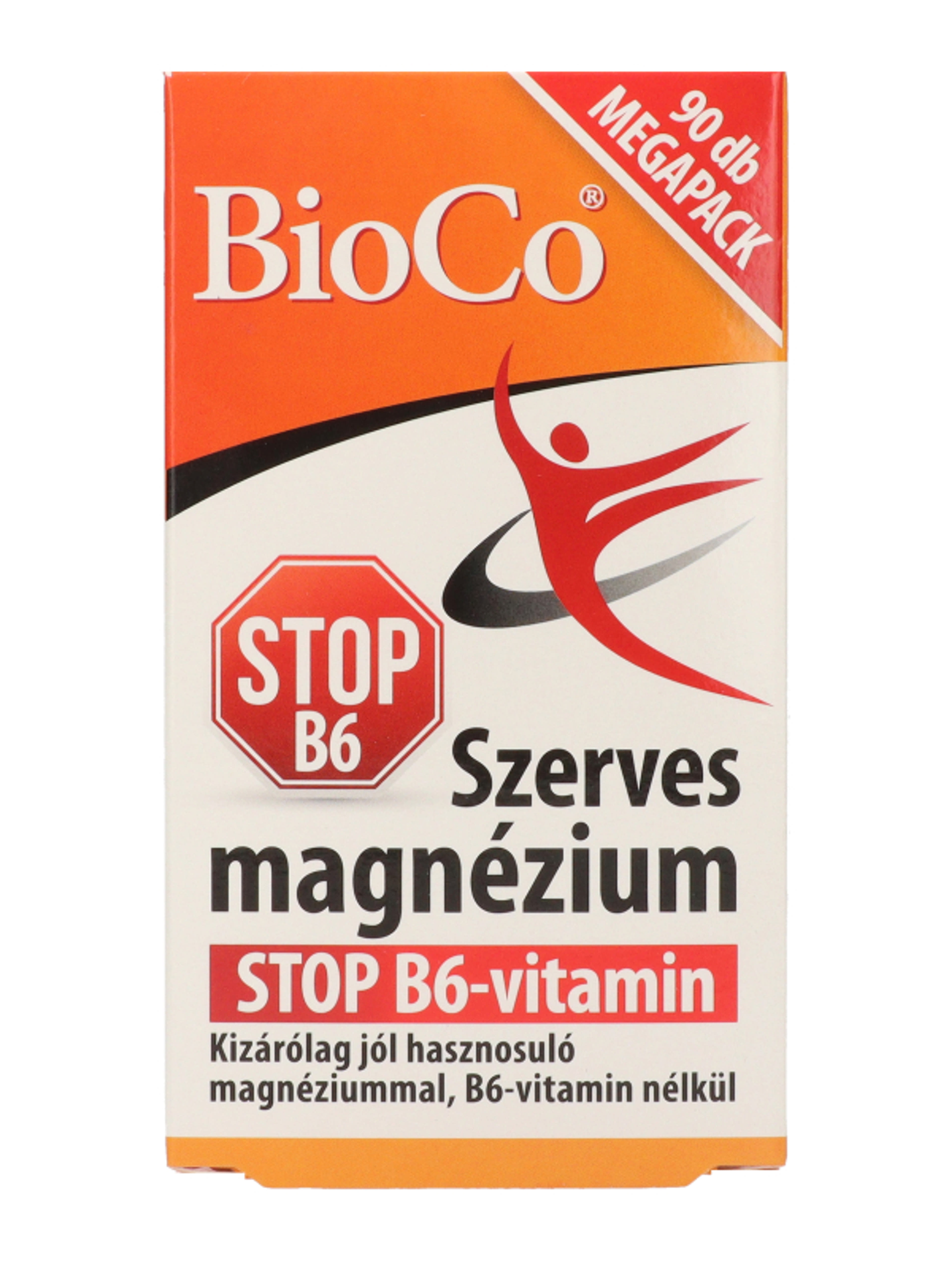 Bioco szerves magnézium stop B6 vitamin tabletta - 90 db-4