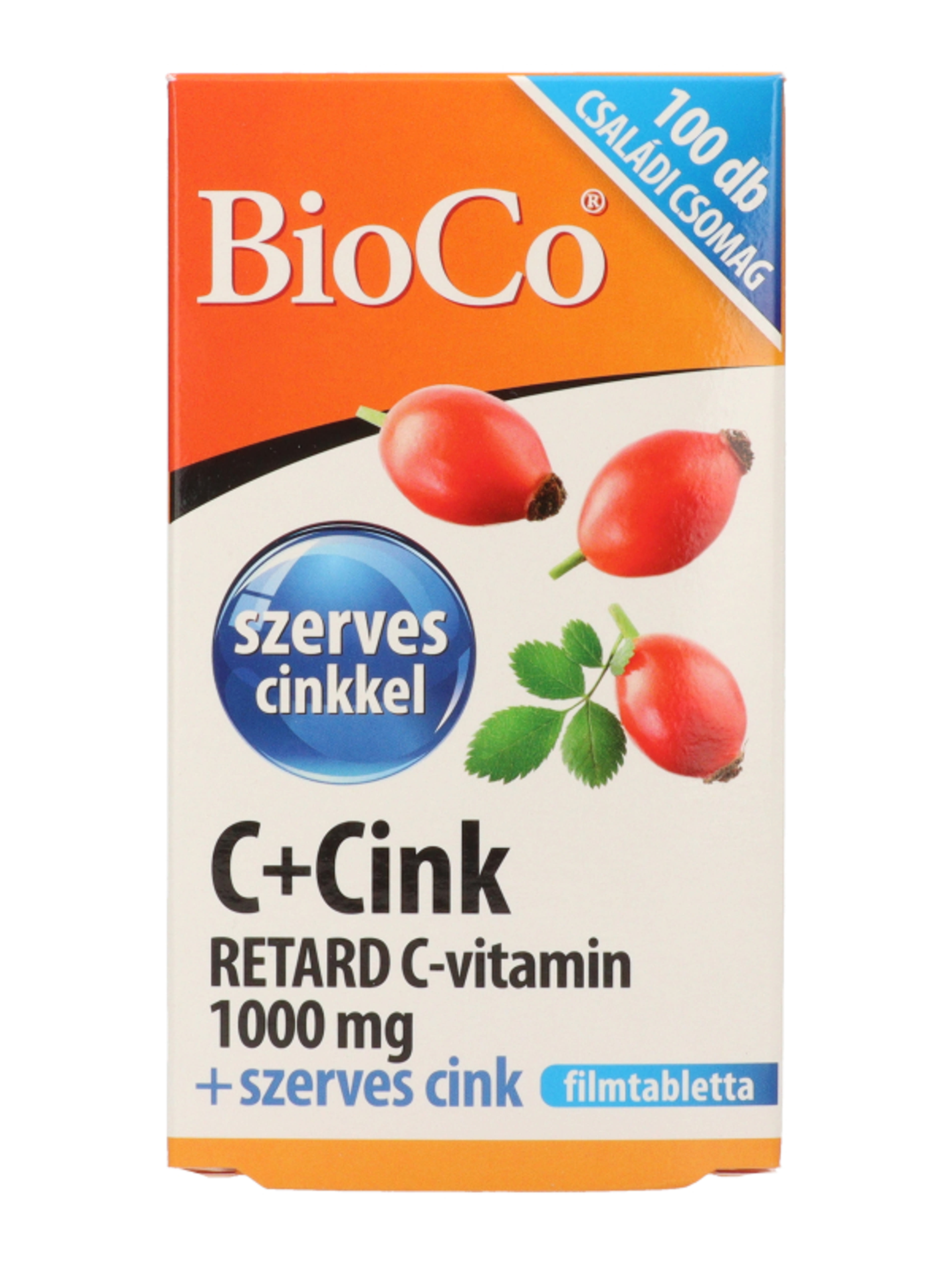 Bioco C+cink retard C-vitamin 1000 mg filmtabletta - 100 db-3