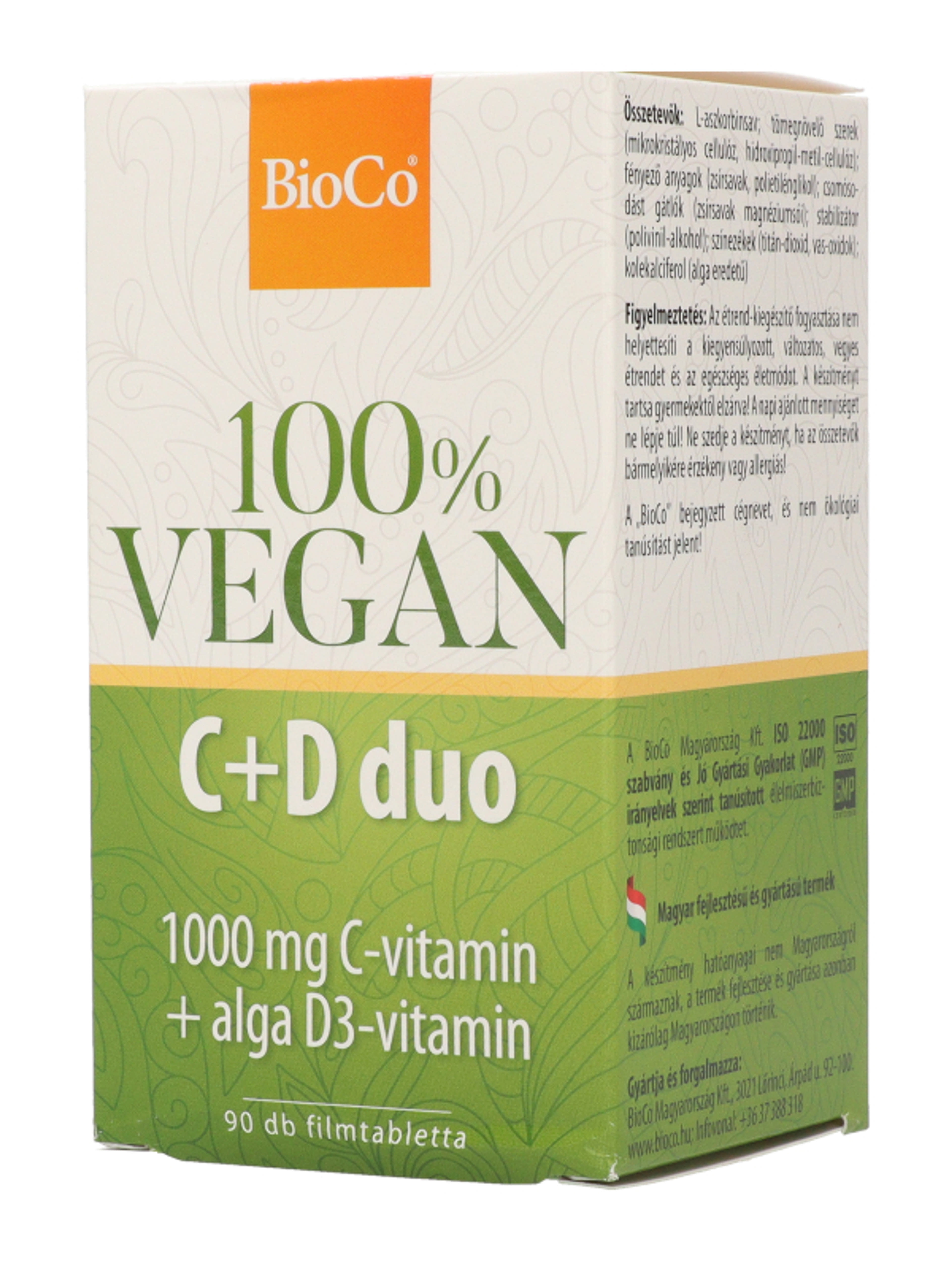 Bioco vegán C+D duo filmtabletta - 90 db-4