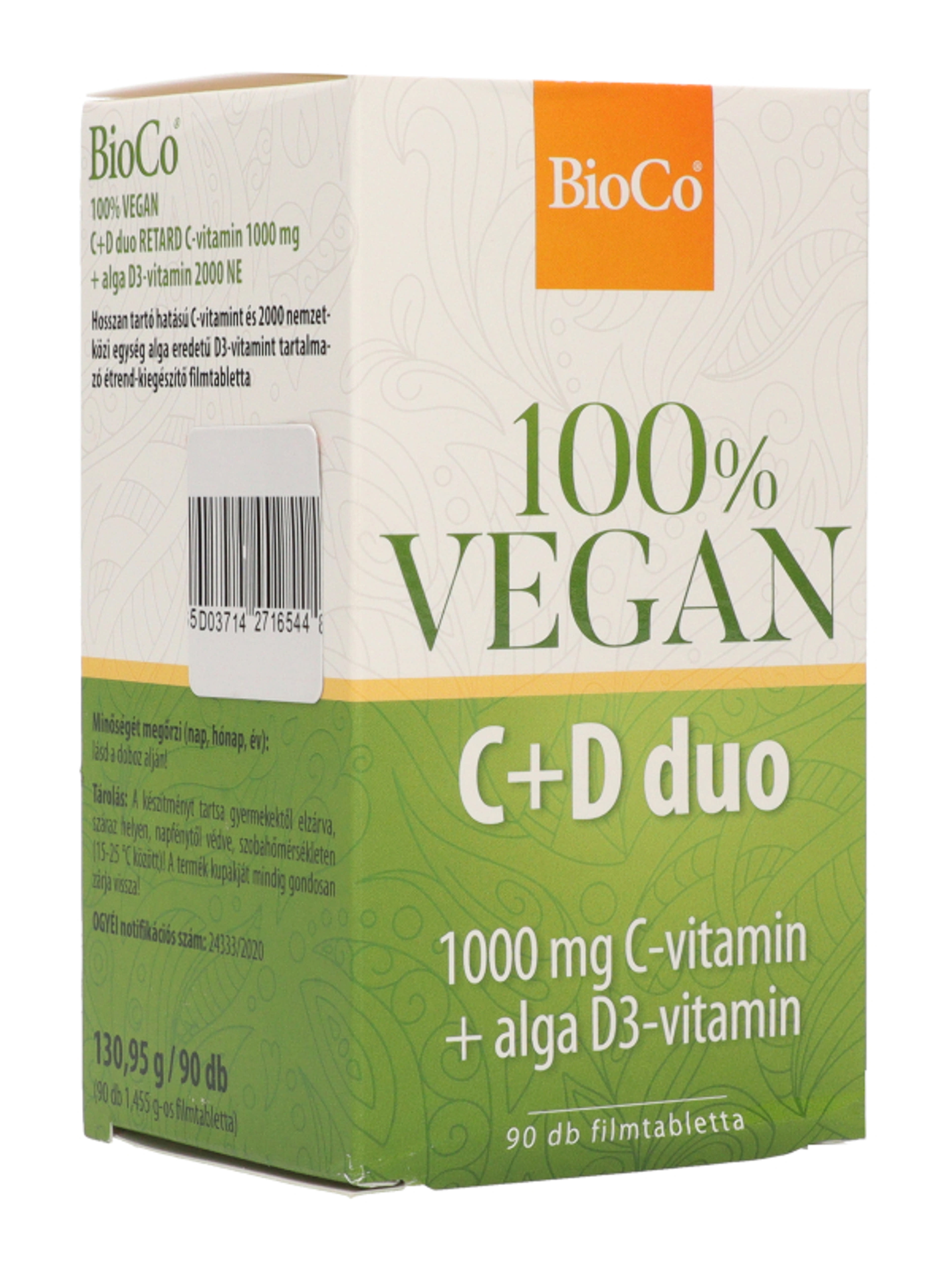 Bioco vegán C+D duo filmtabletta - 90 db-6