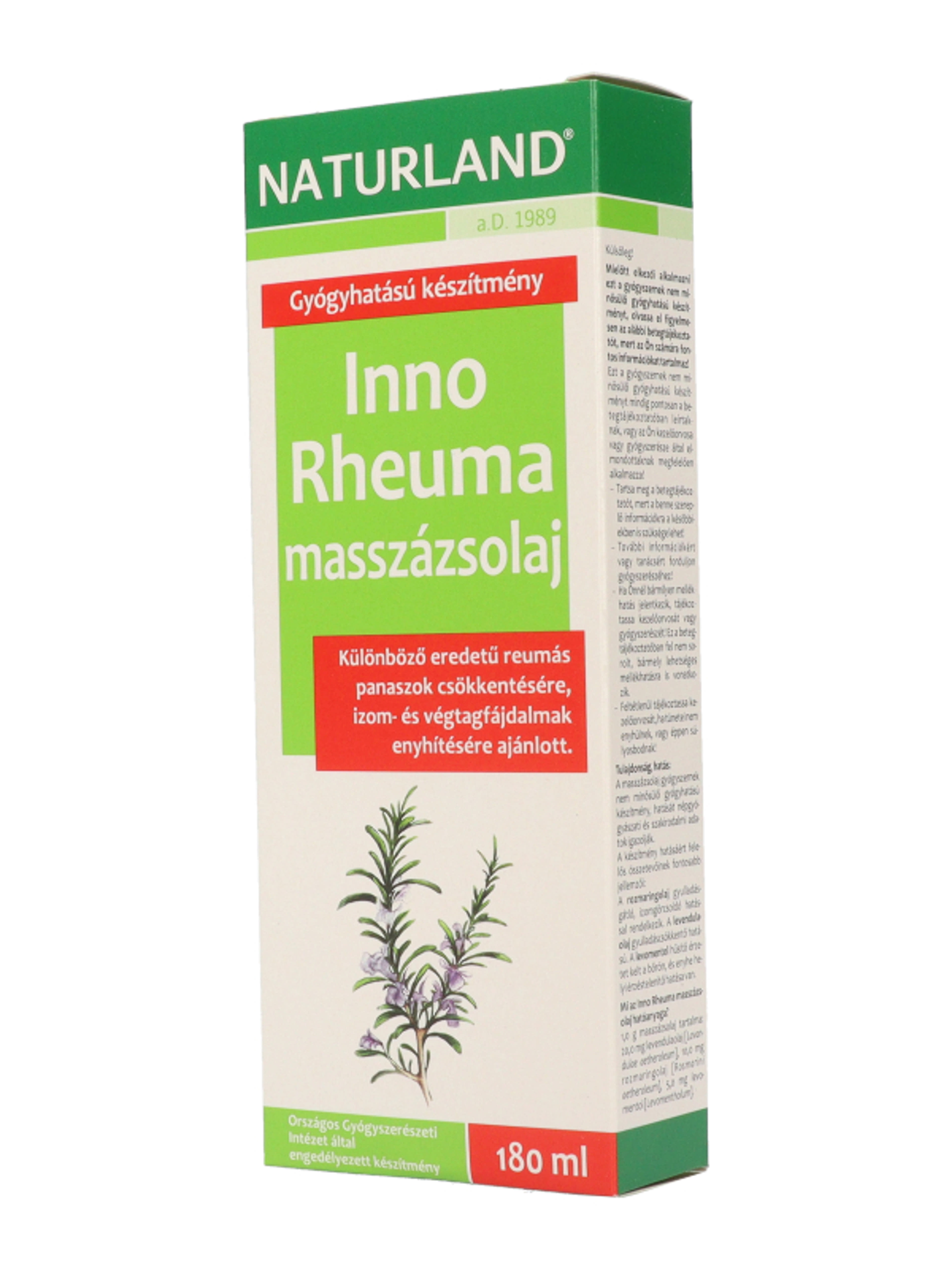 Naturland Inno Rheuma Masszázsolaj - 180 ml-3