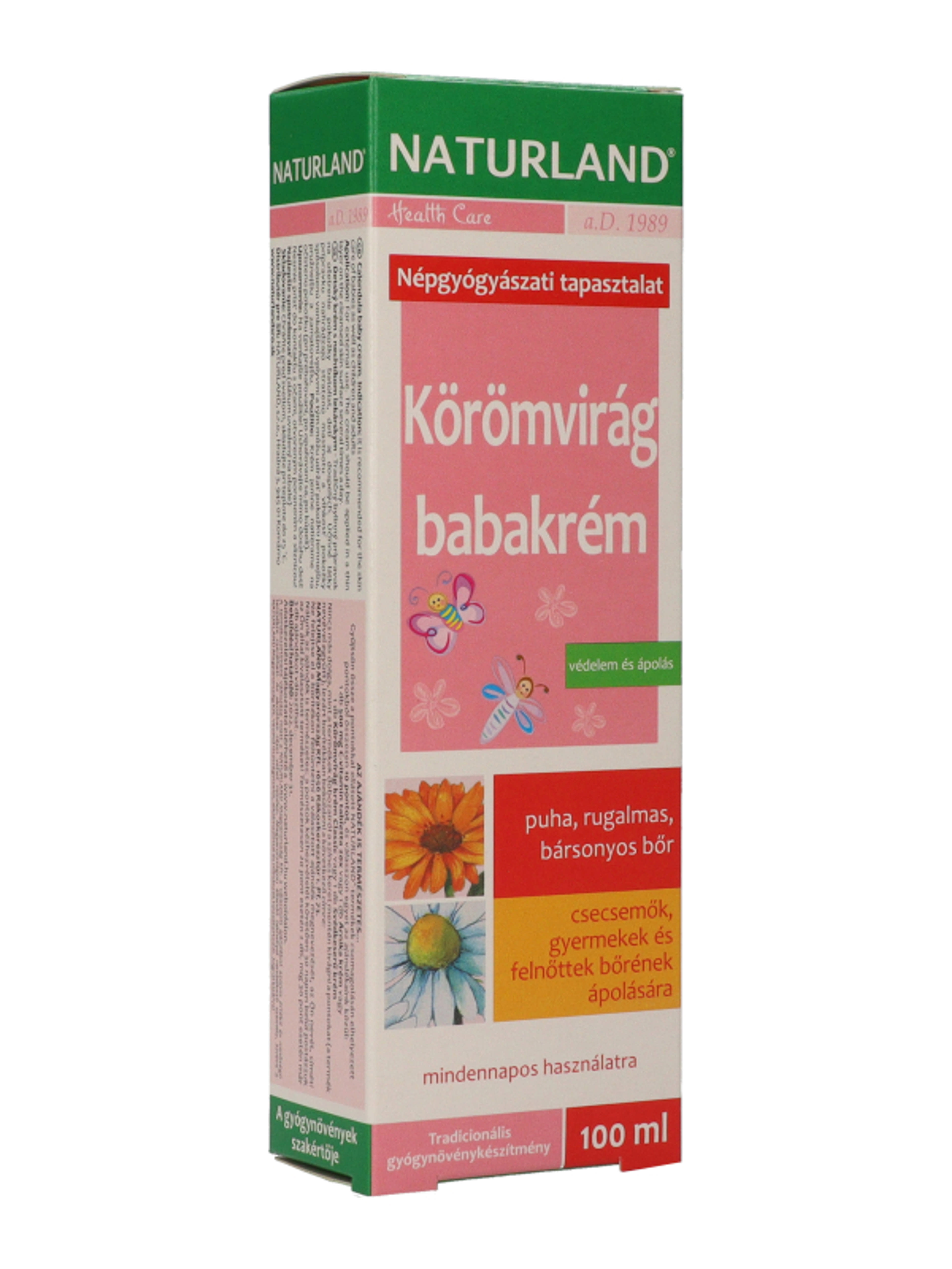 Naturland körömvirág babakrém - 100 ml-4