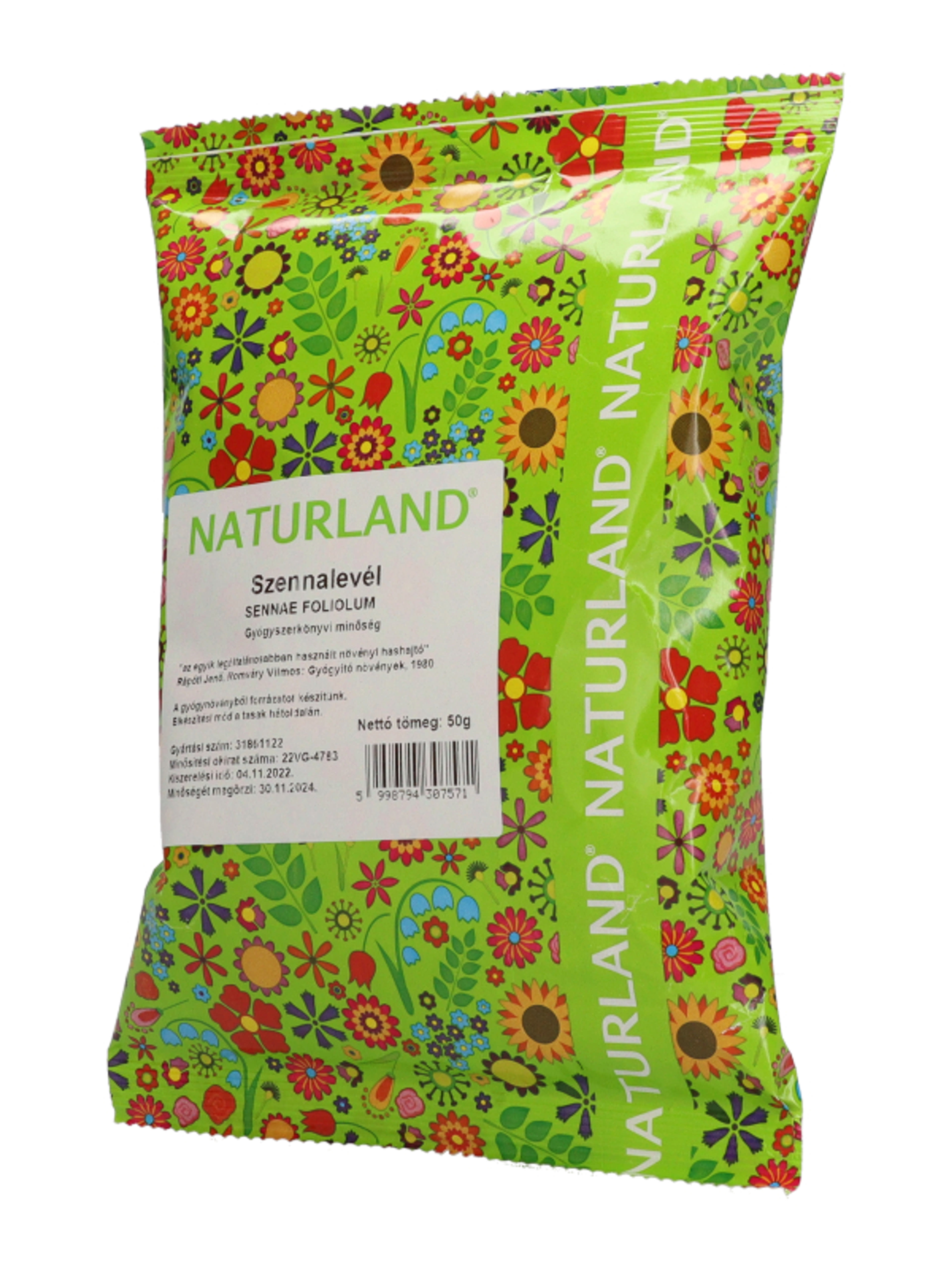 Naturland Szennalevél tea - 50 g-4