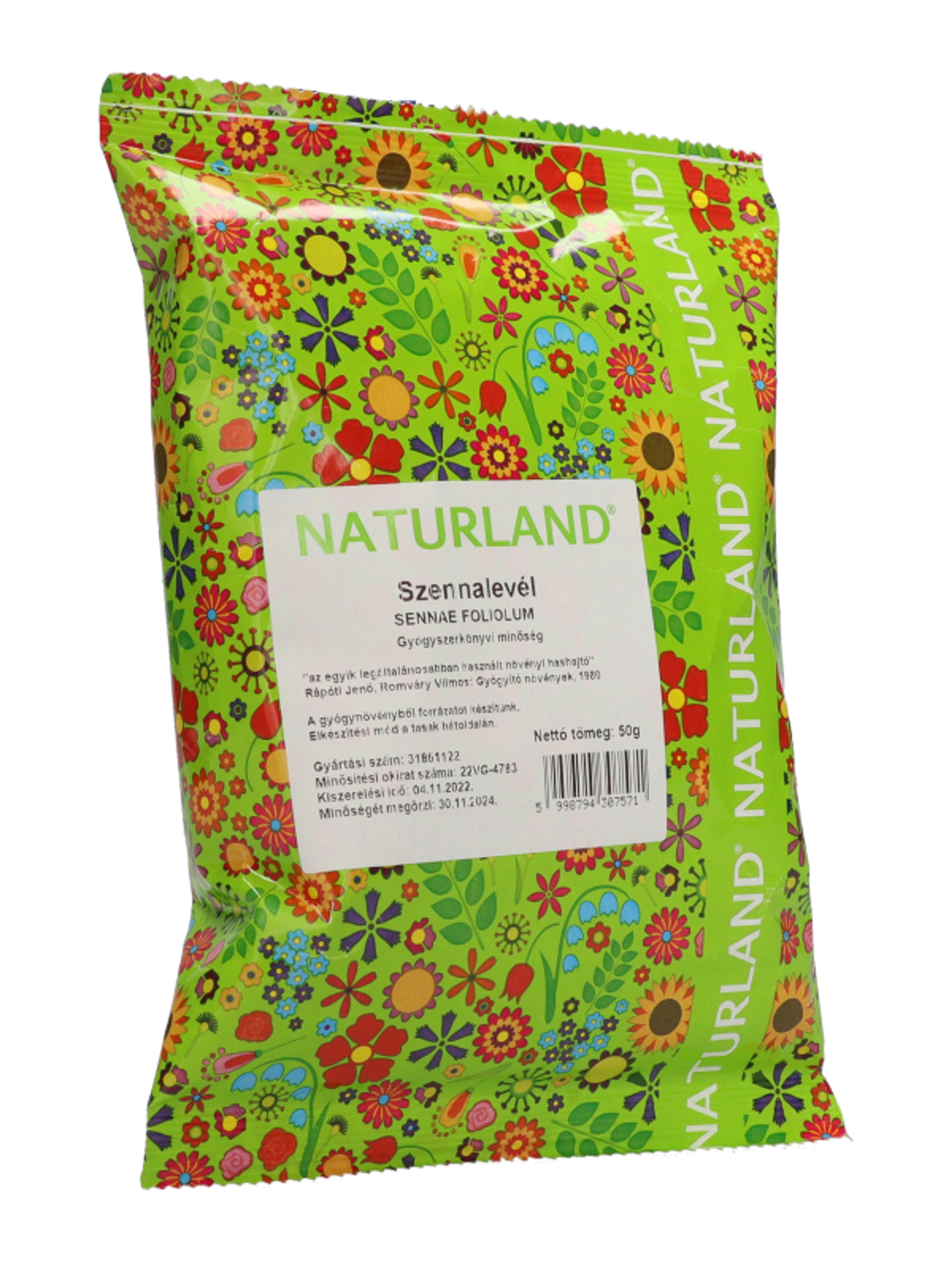 Naturland Szennalevél tea - 50 g-4