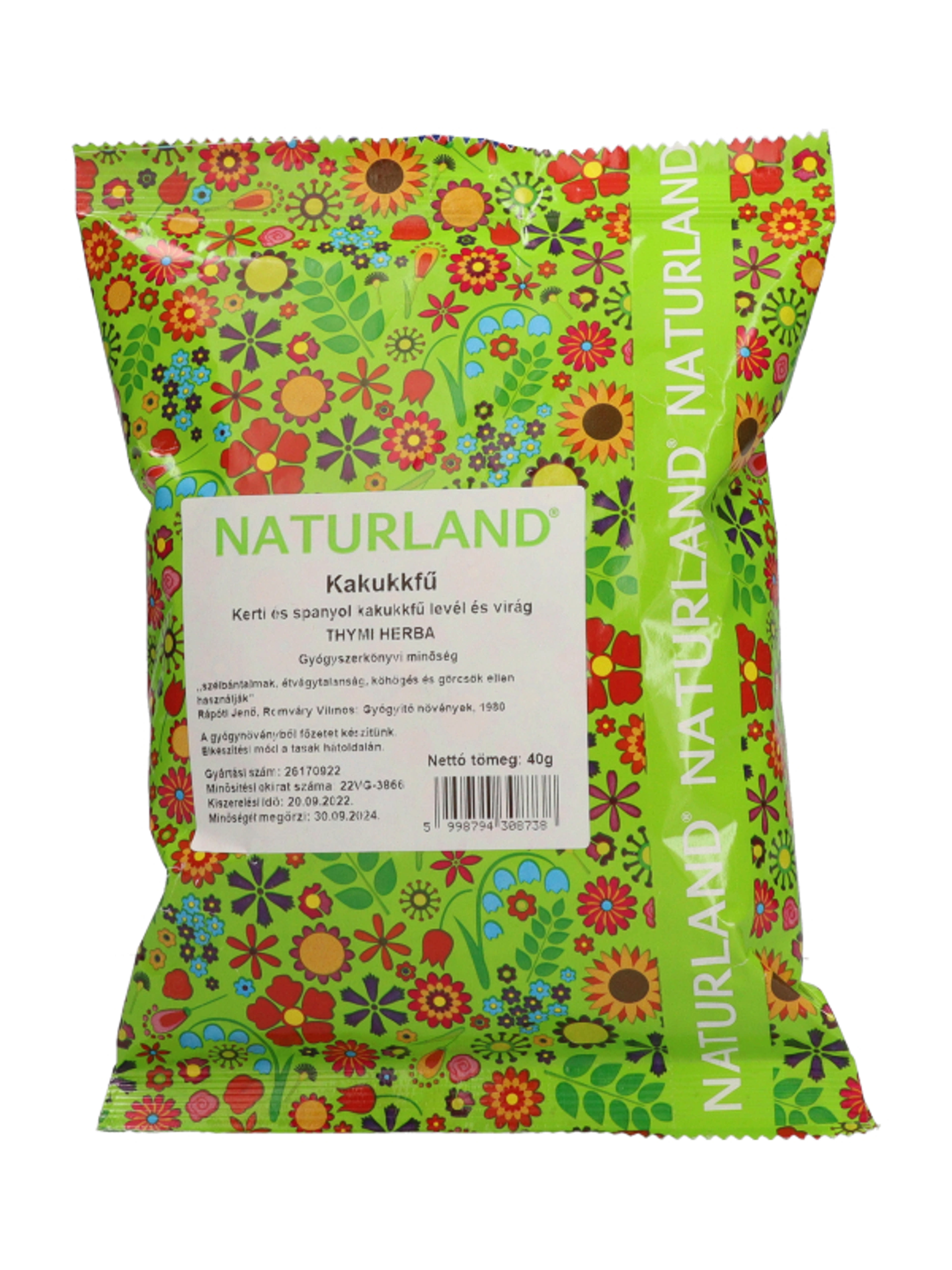 Naturland Kerti kakukkfű tea - 40 g-3