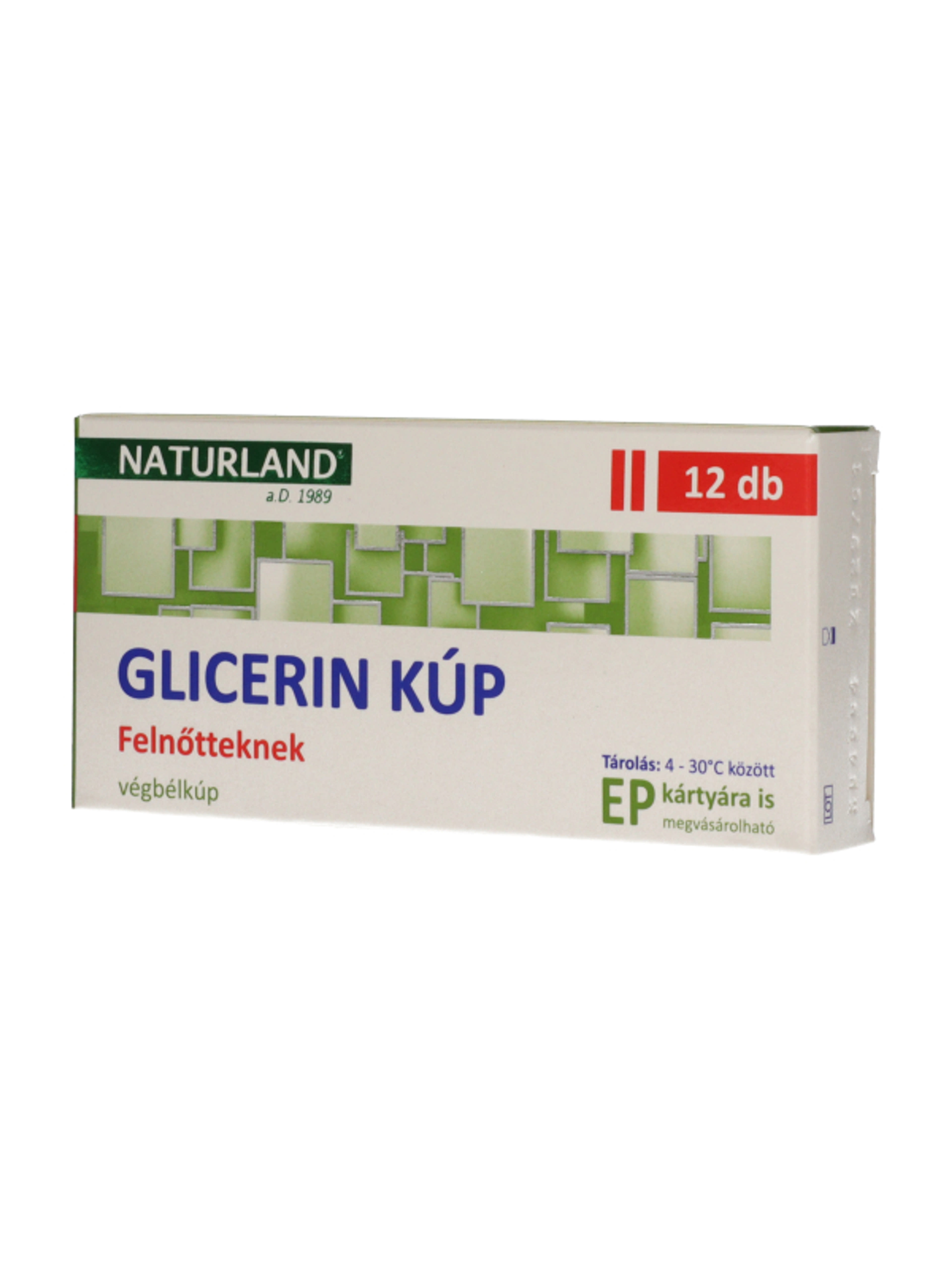 Naturland glicerin kúp felnőtteknek - 12 db-2