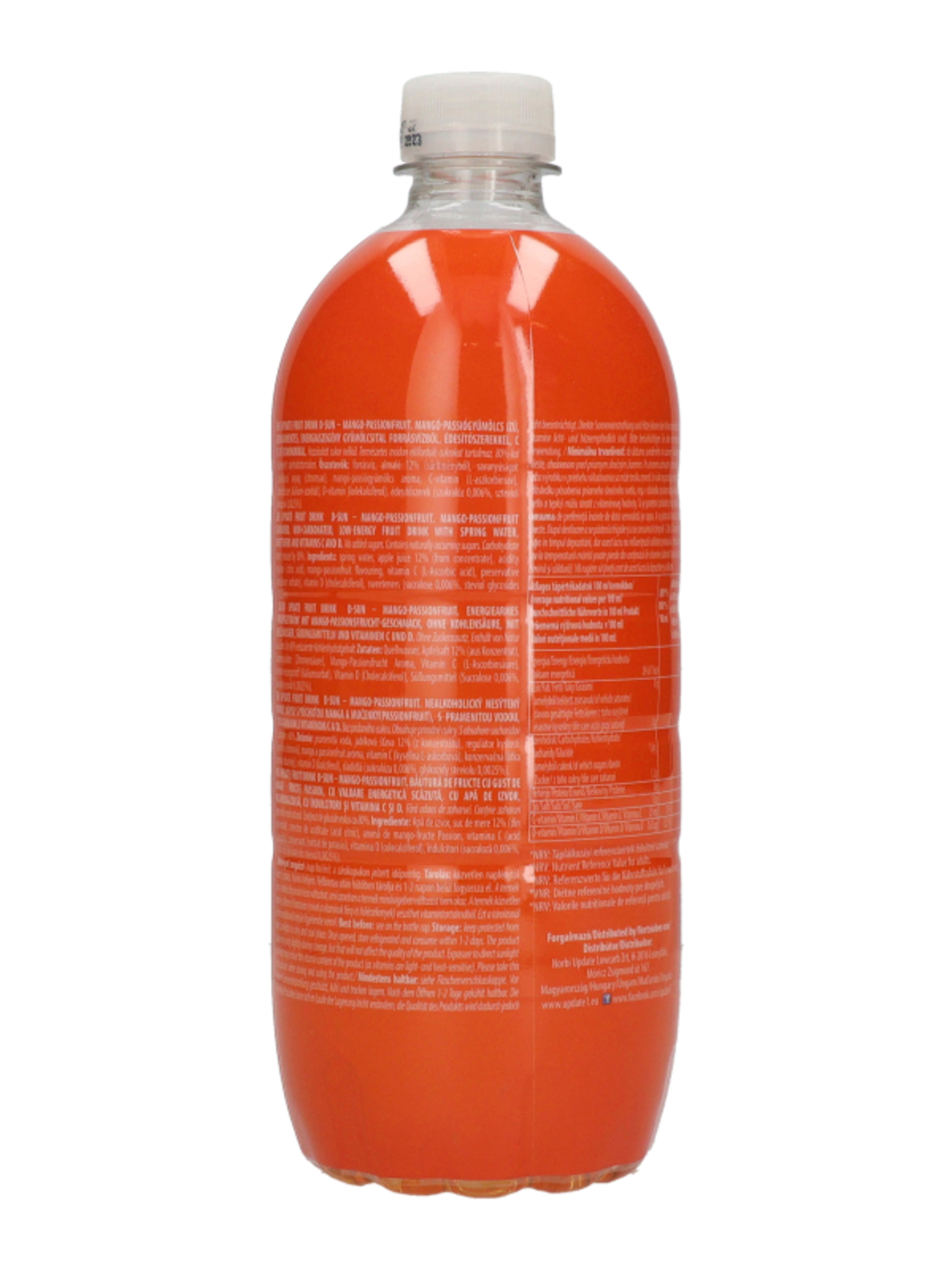 Update D sun mango-passiogy ízű üdítő - 800 ml-3