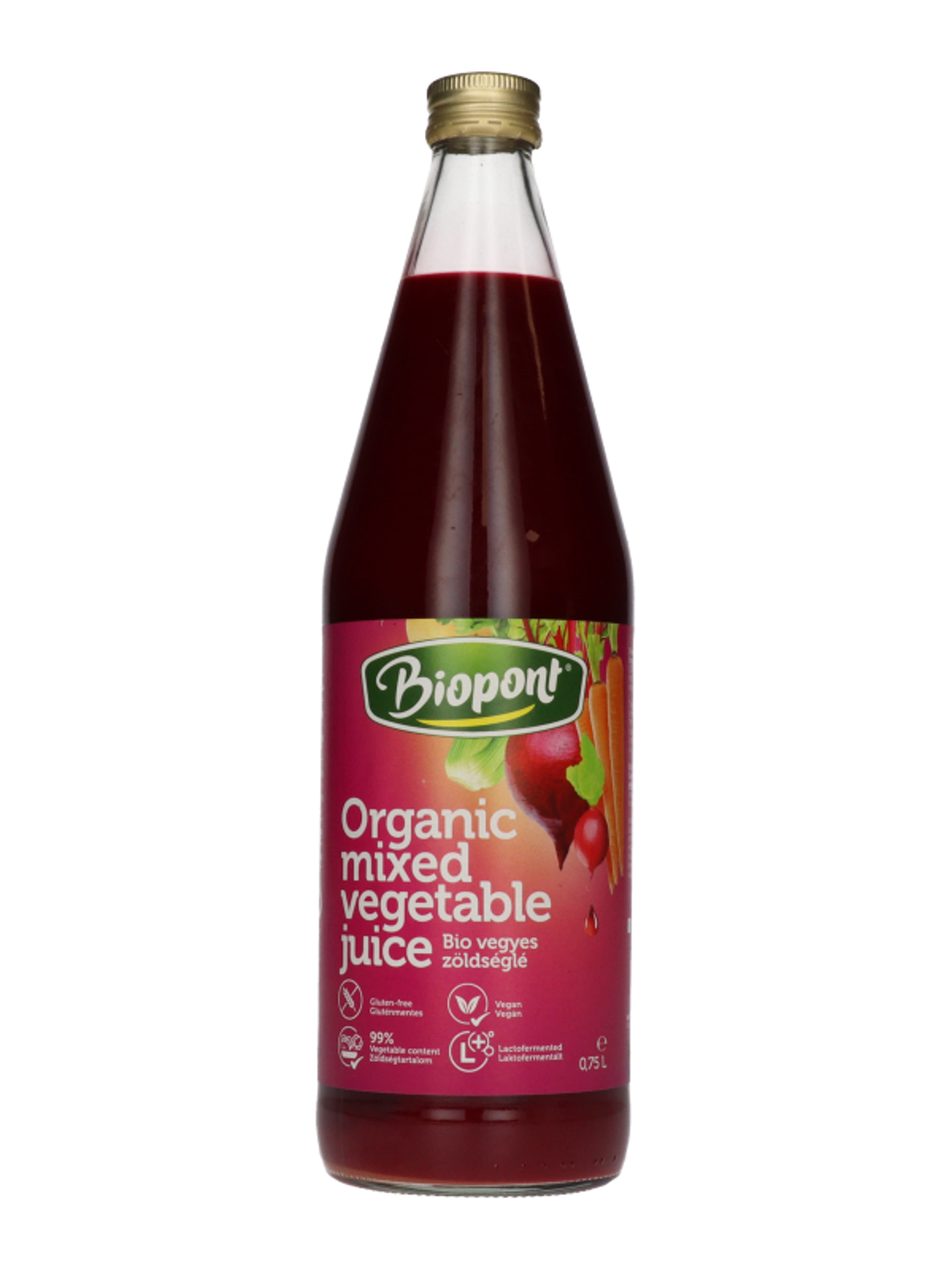 Biopont bio vegyes zöldséglé - 750 ml-3