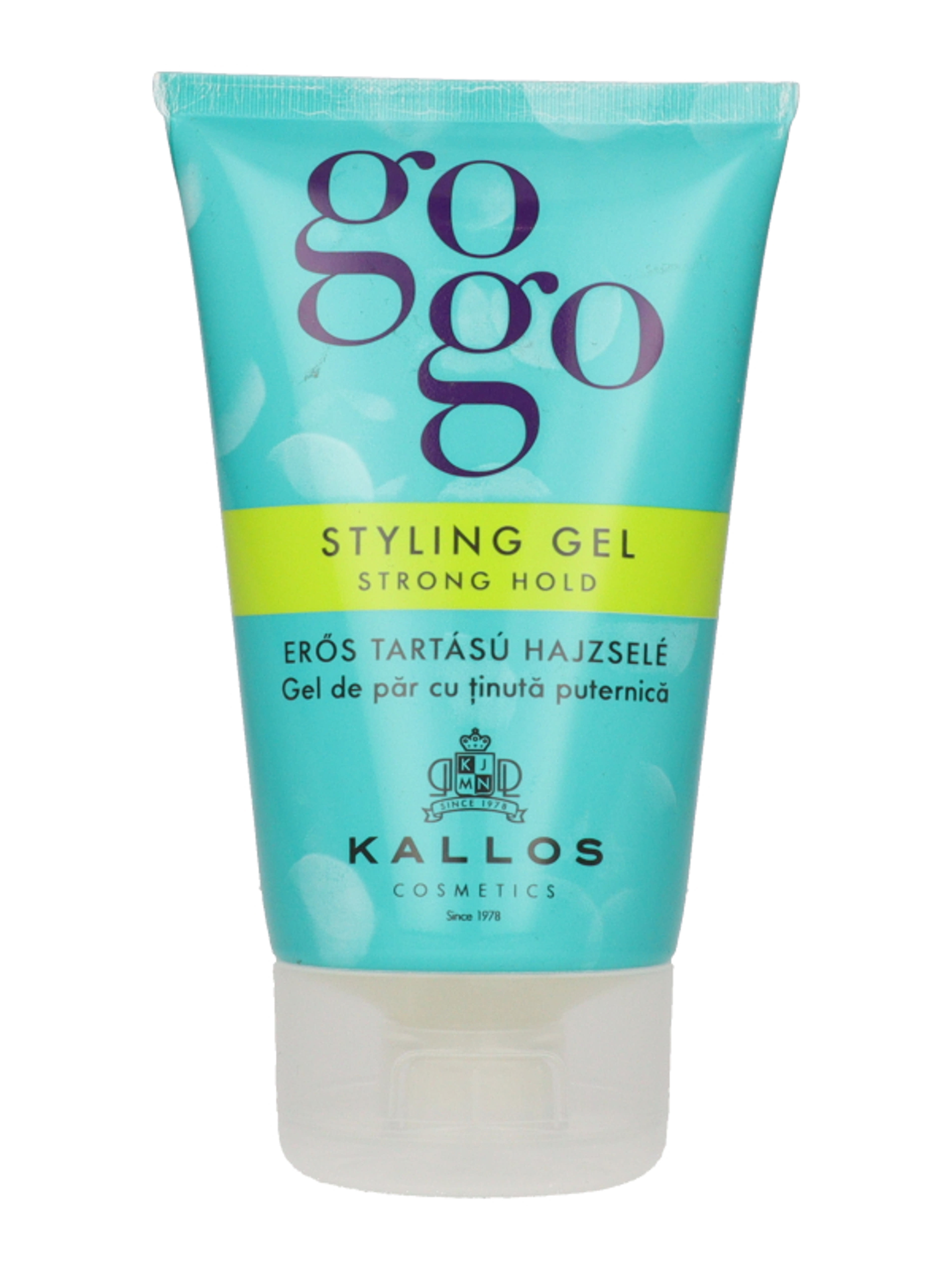 Kallos Gogo erős tartású hajzselé - 125 ml