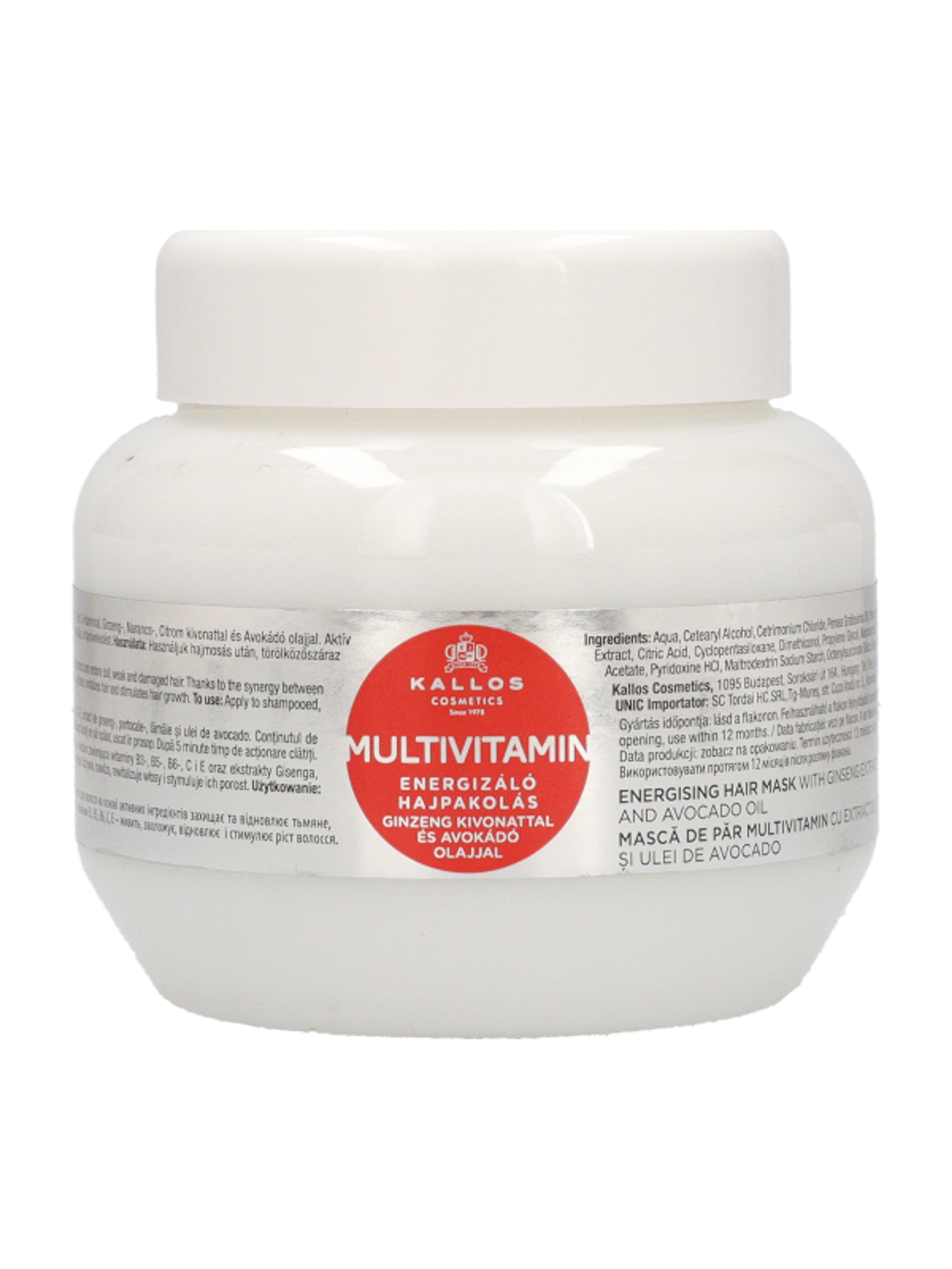 Kallos Multivitamin Energizáló hajpakoló - 275 ml