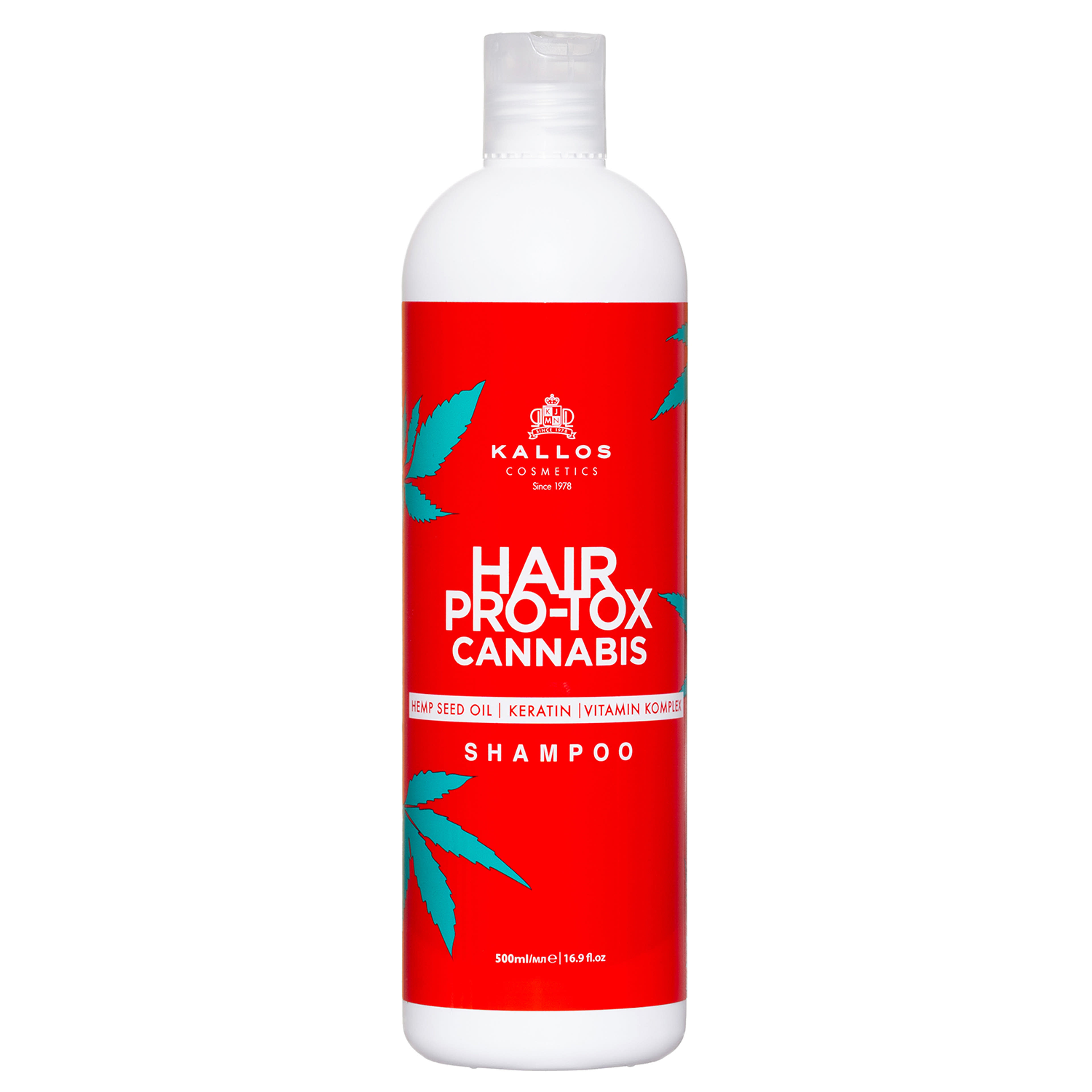 Kallos Pro-Tox kannabisz sampon - 500 ml