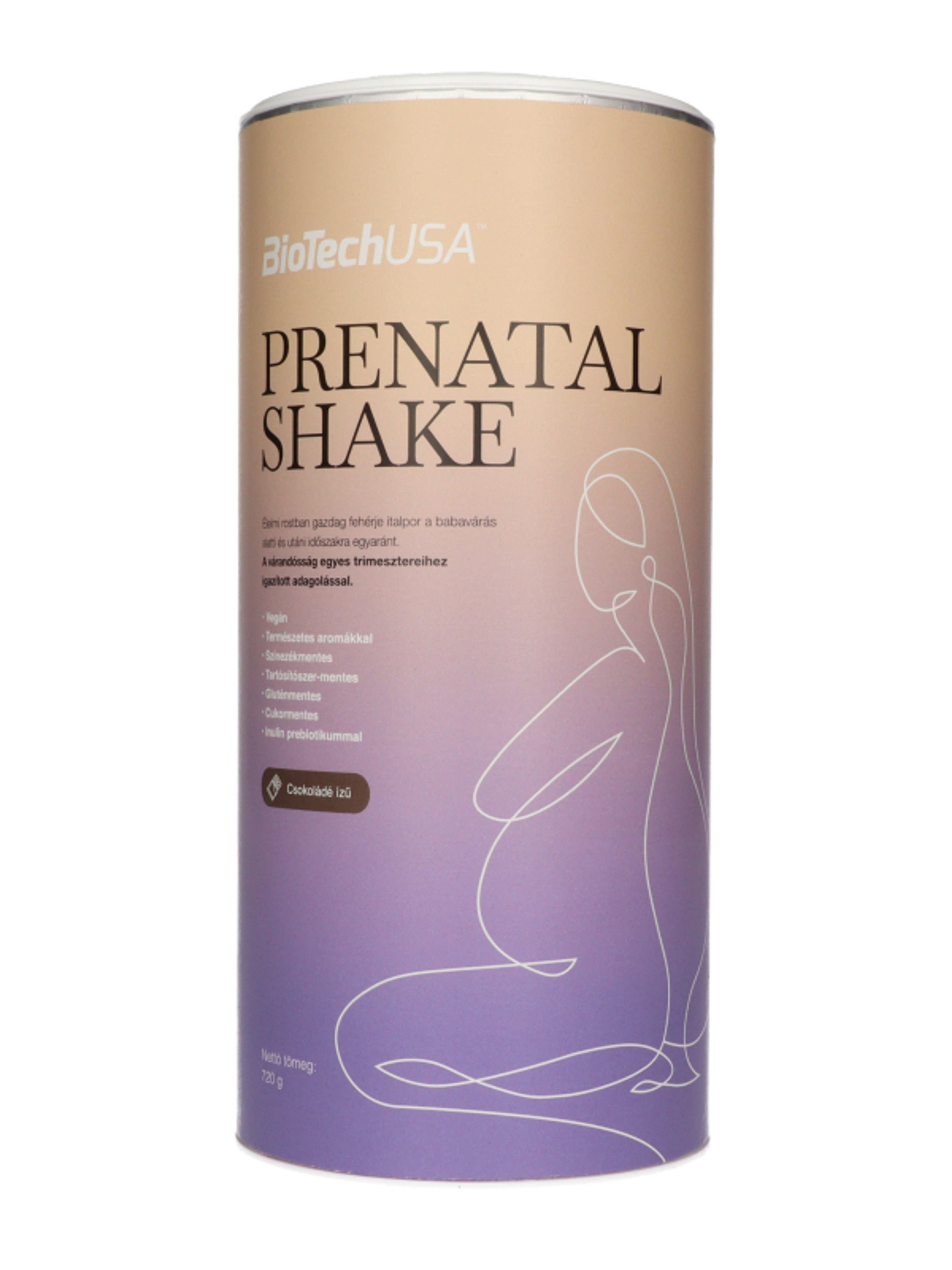 BioTech USA Prenatal shake csokoládé izű - 720 g-2