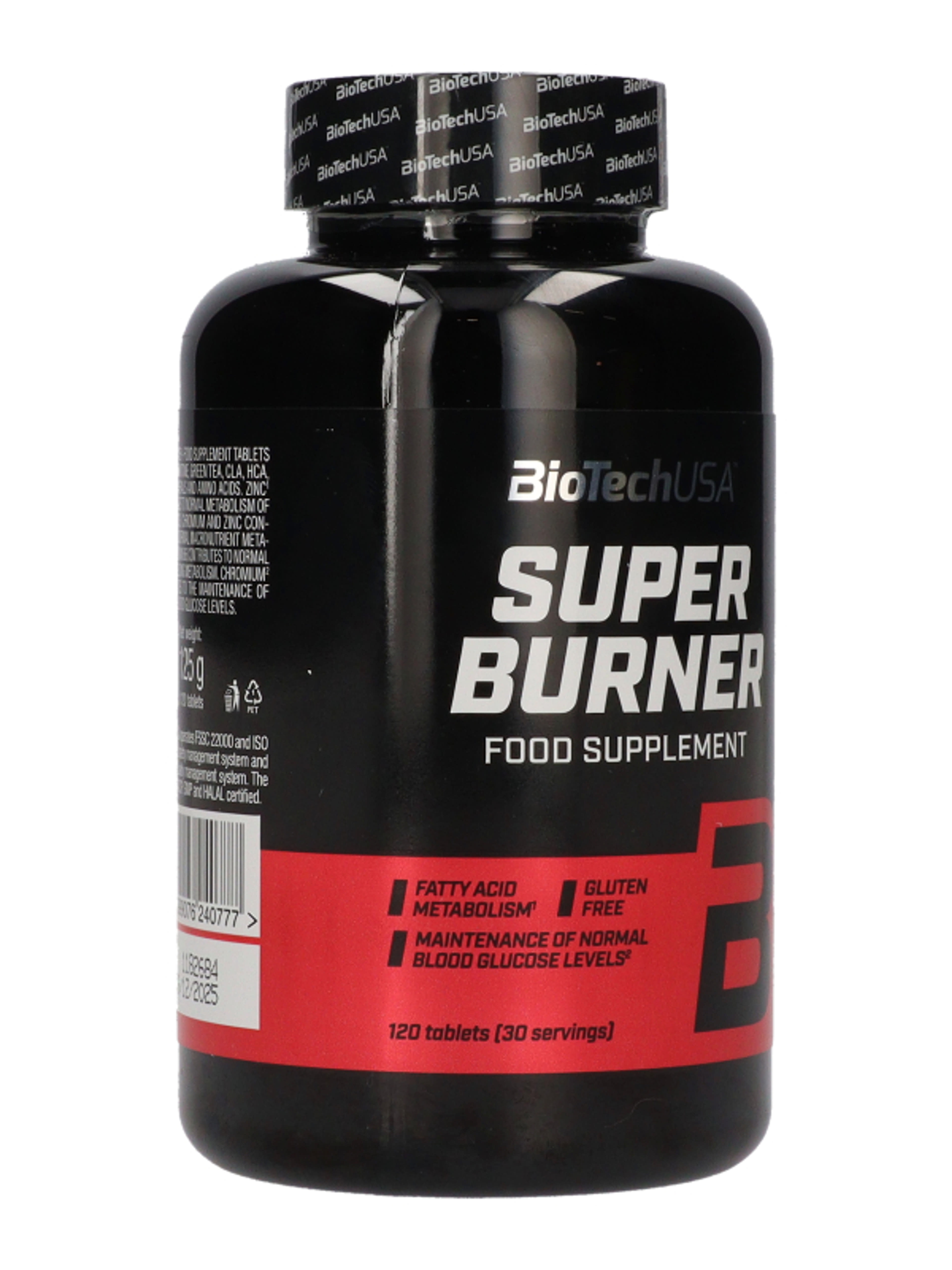 BioTech USA Super Burner étrend-kiegészítő tabletta - 120 db-4