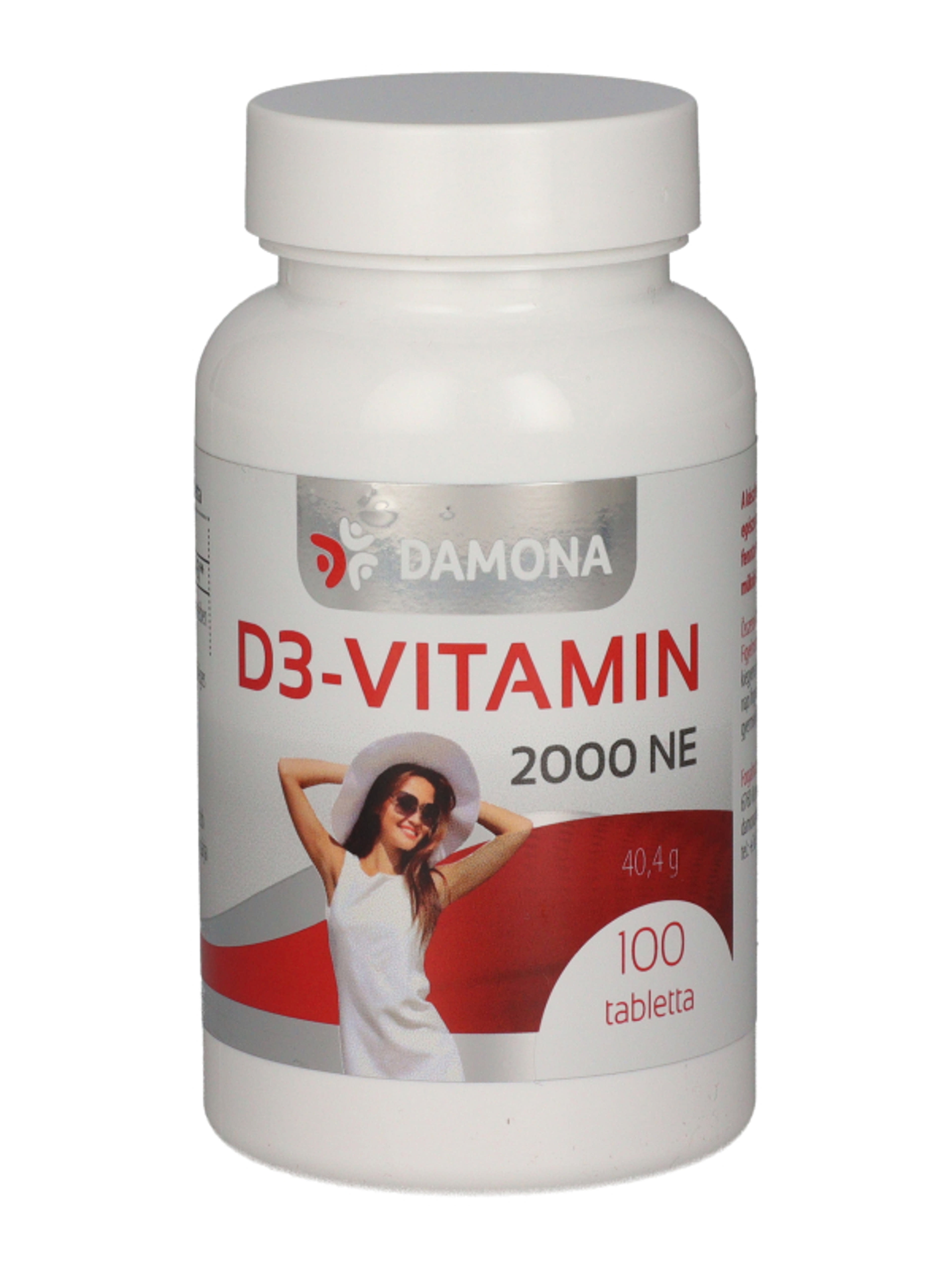 Damona D3-vitamin 2000NE tabletta - 100 db