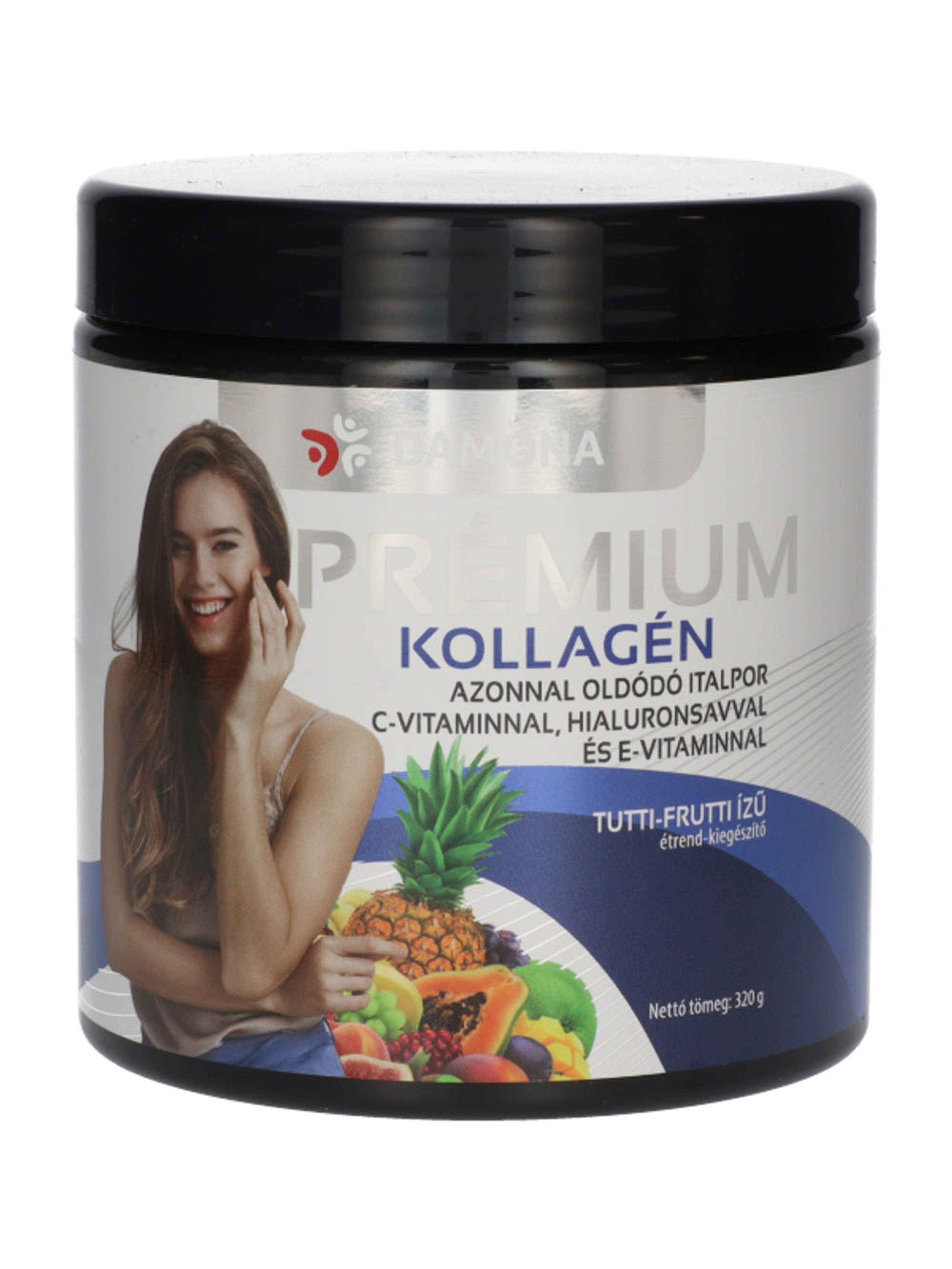 Damona Premium Kollagén italpor tutti-frutti ízű - 320 g