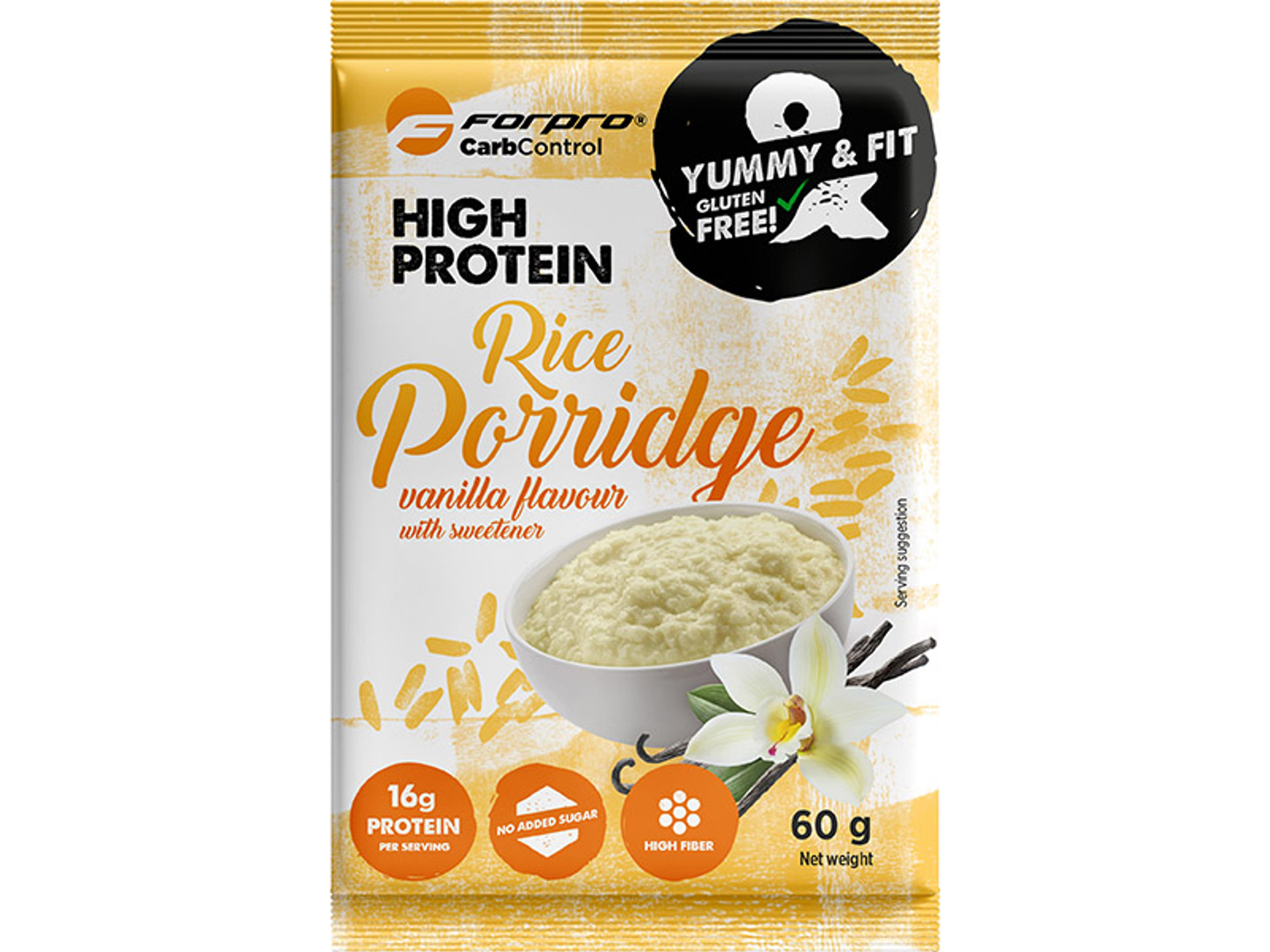Forpro High Protein rizskása vaníliával - 60 g