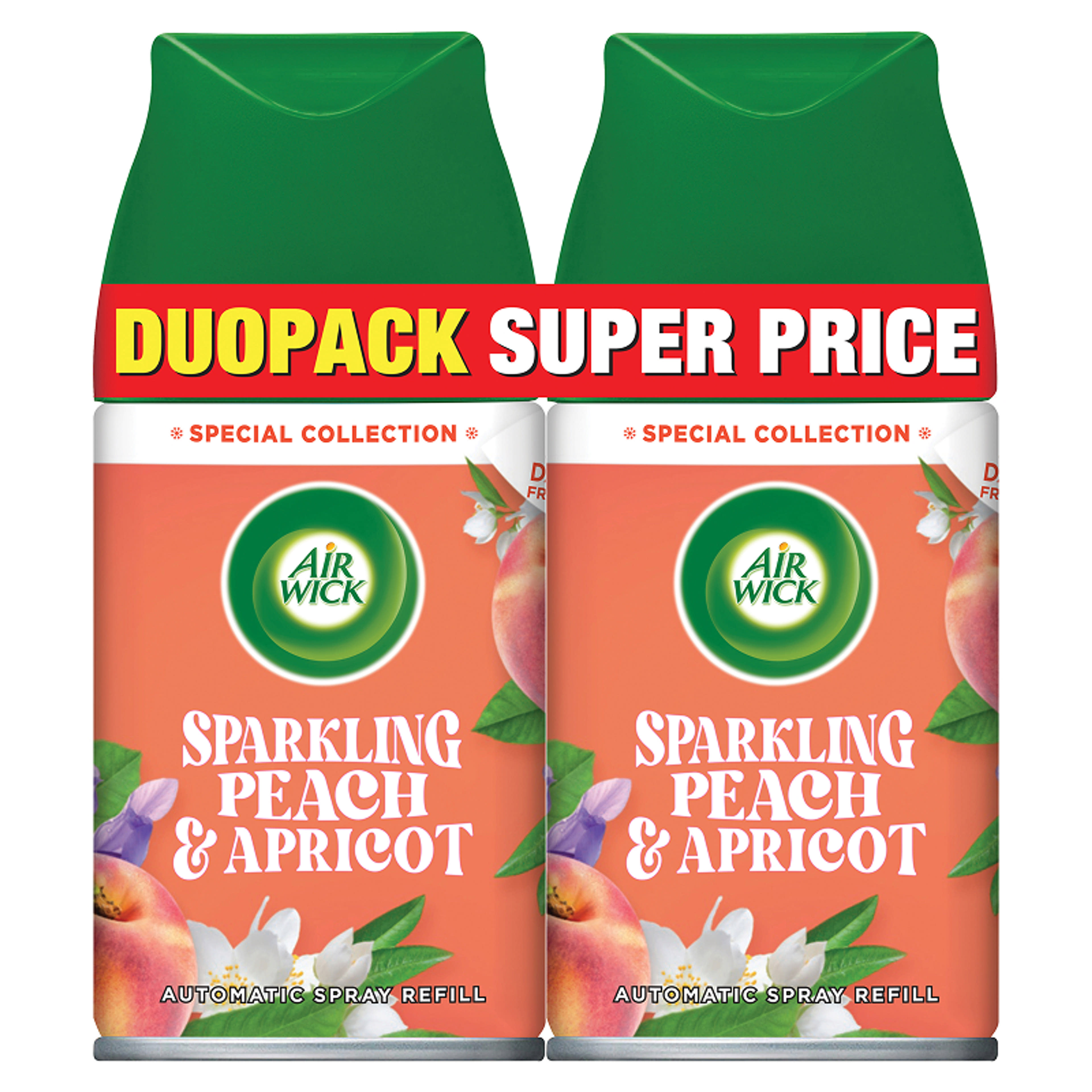 Air Wick elektormos légfrissítő utántöltő pezsgő őszibarack illattal - 500 ml-3