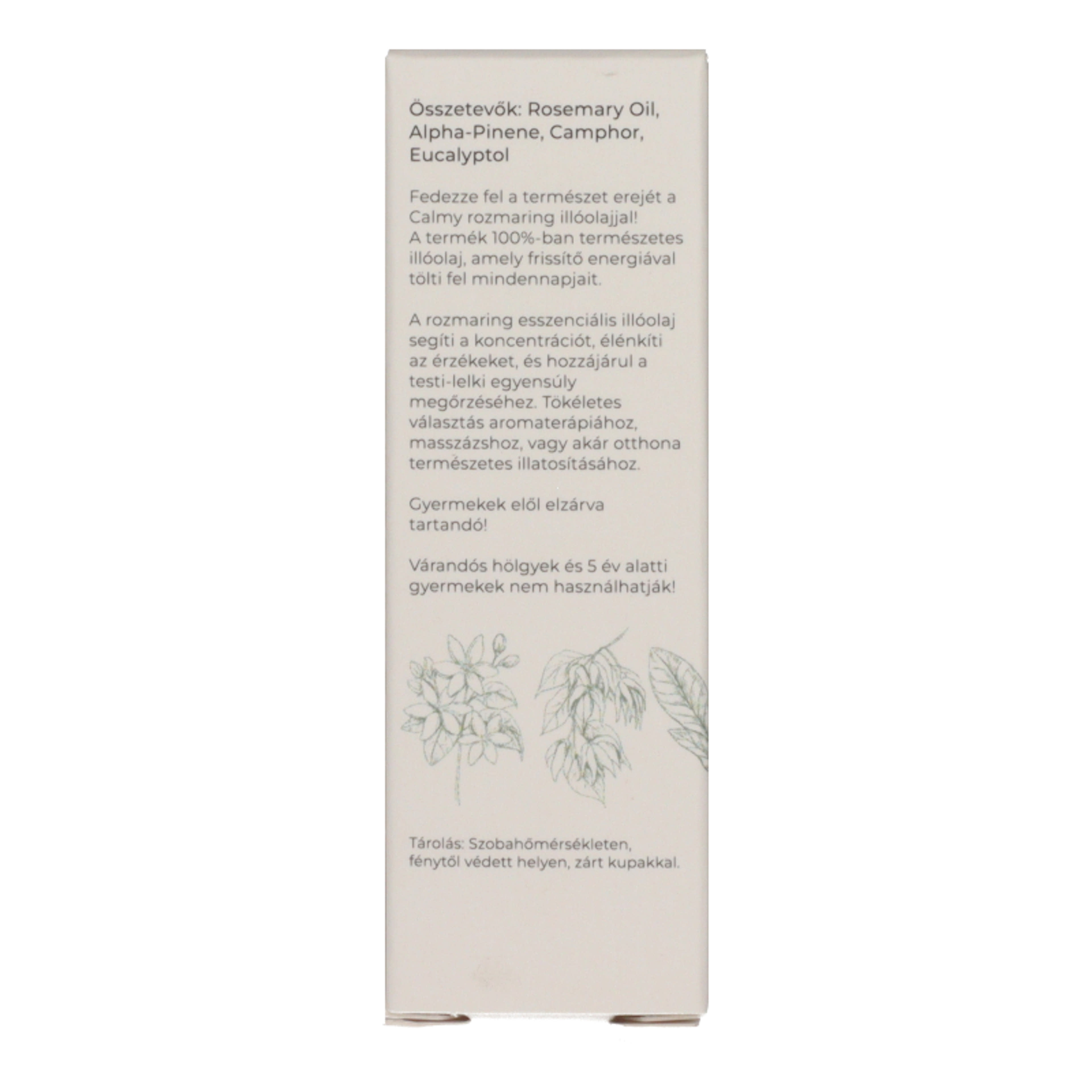 Calmy Rozmaring illóolaj - 10 ml-3