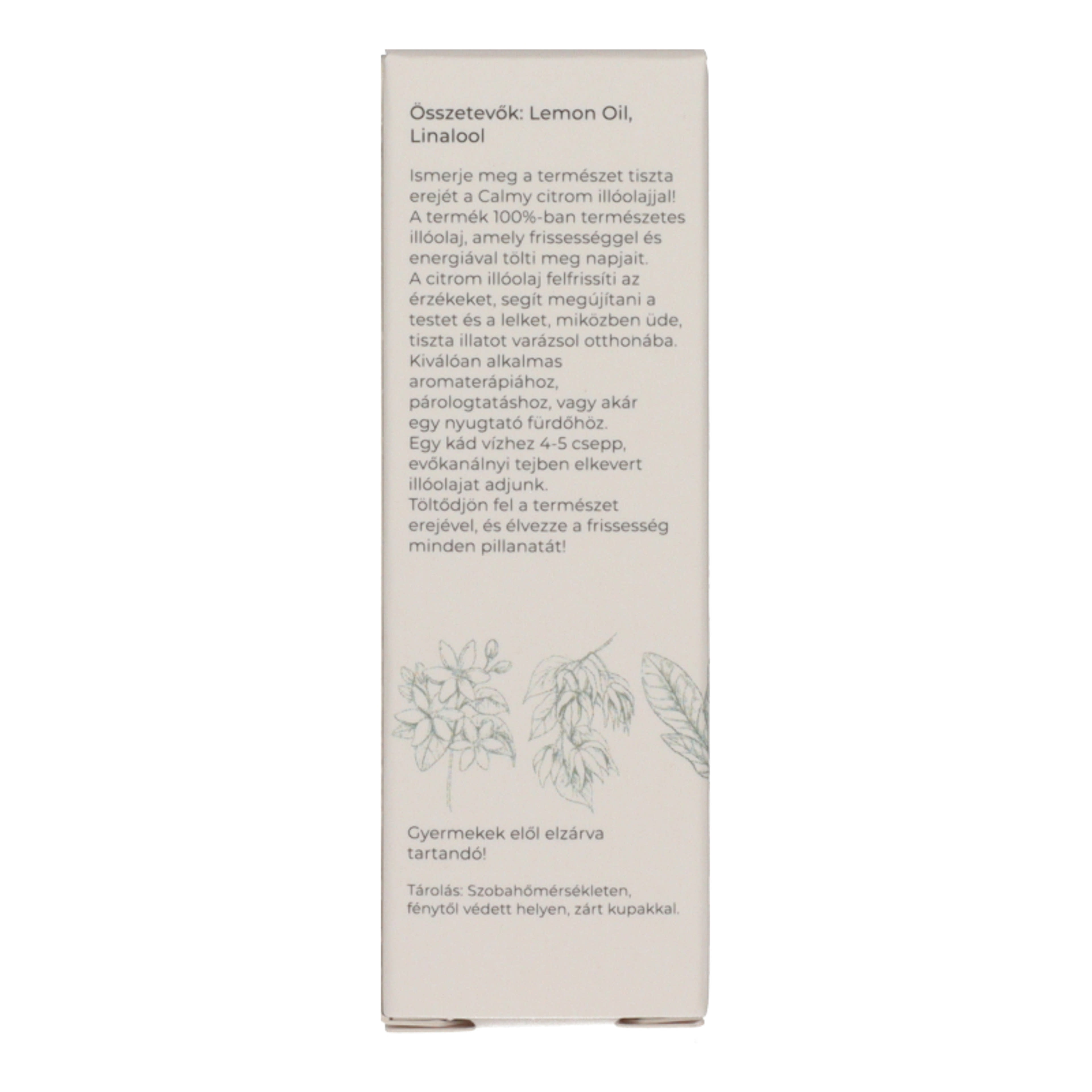 Calmy Citrom illóolaj - 10 ml-3