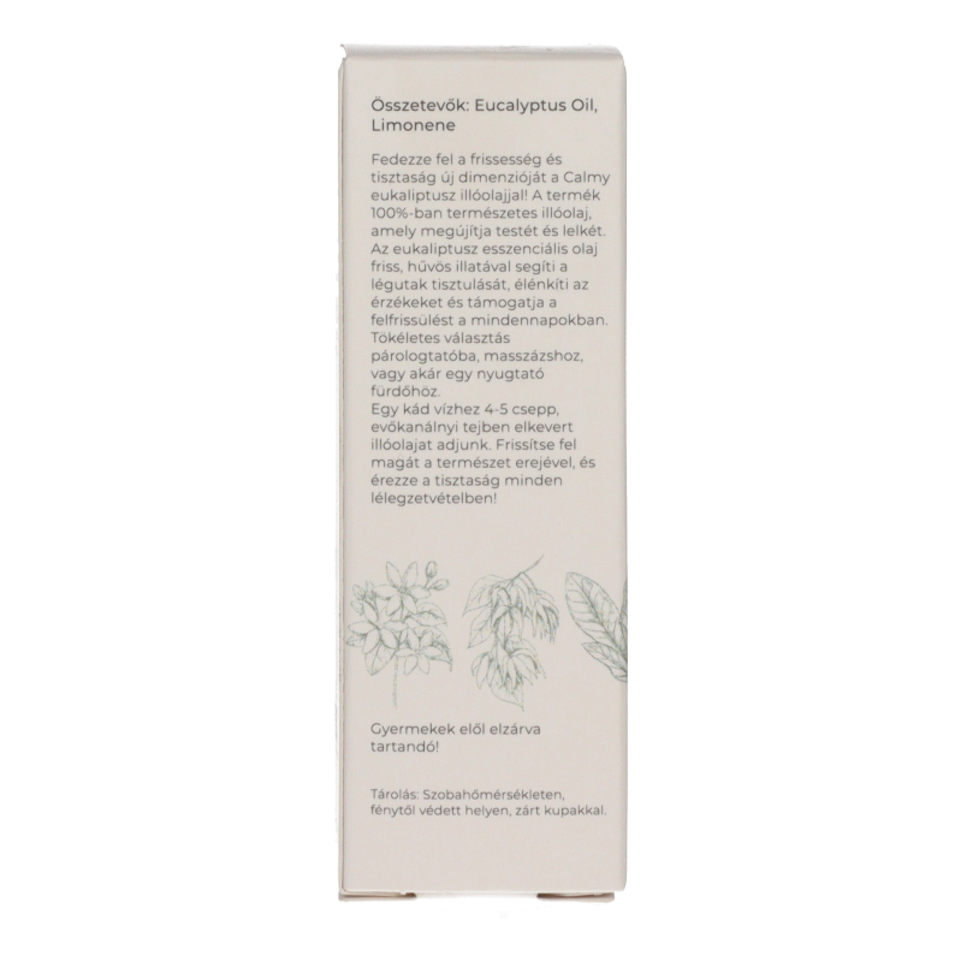 Calmy Eukaliptusz illóolaj - 10 ml-3