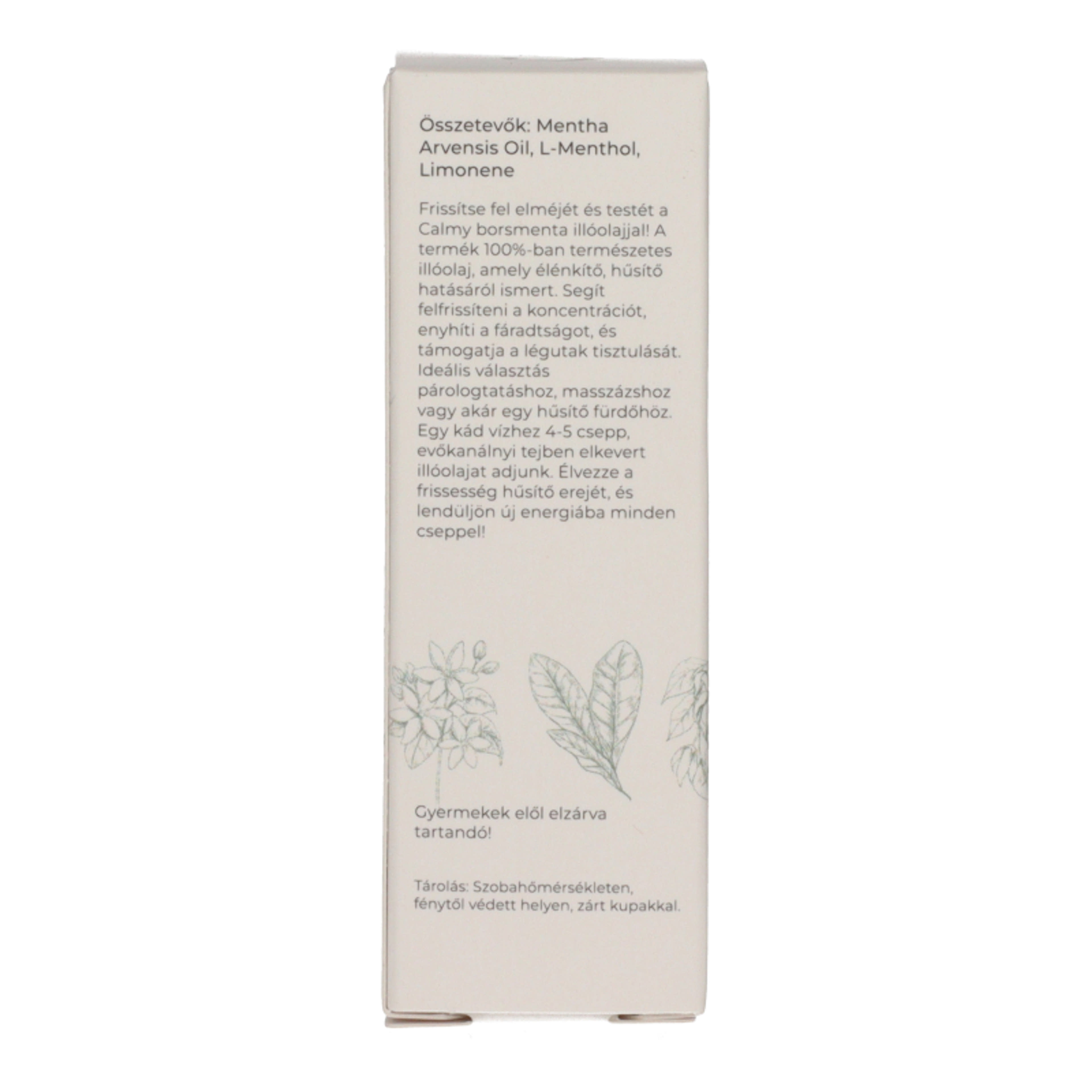Calmy Borsmenta illóolaj - 10 ml-3