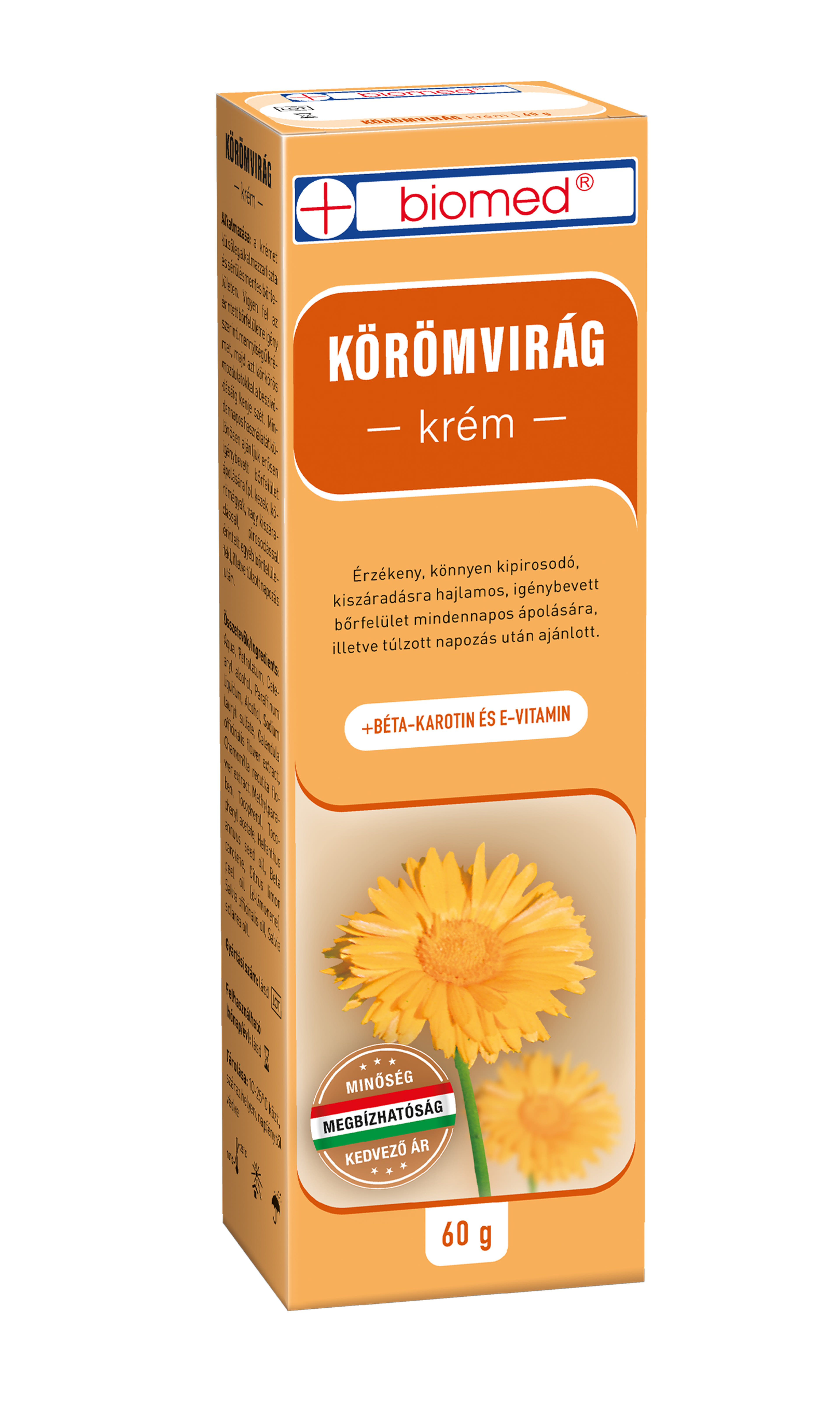 Biomed Körömvirág krém - 60 g
