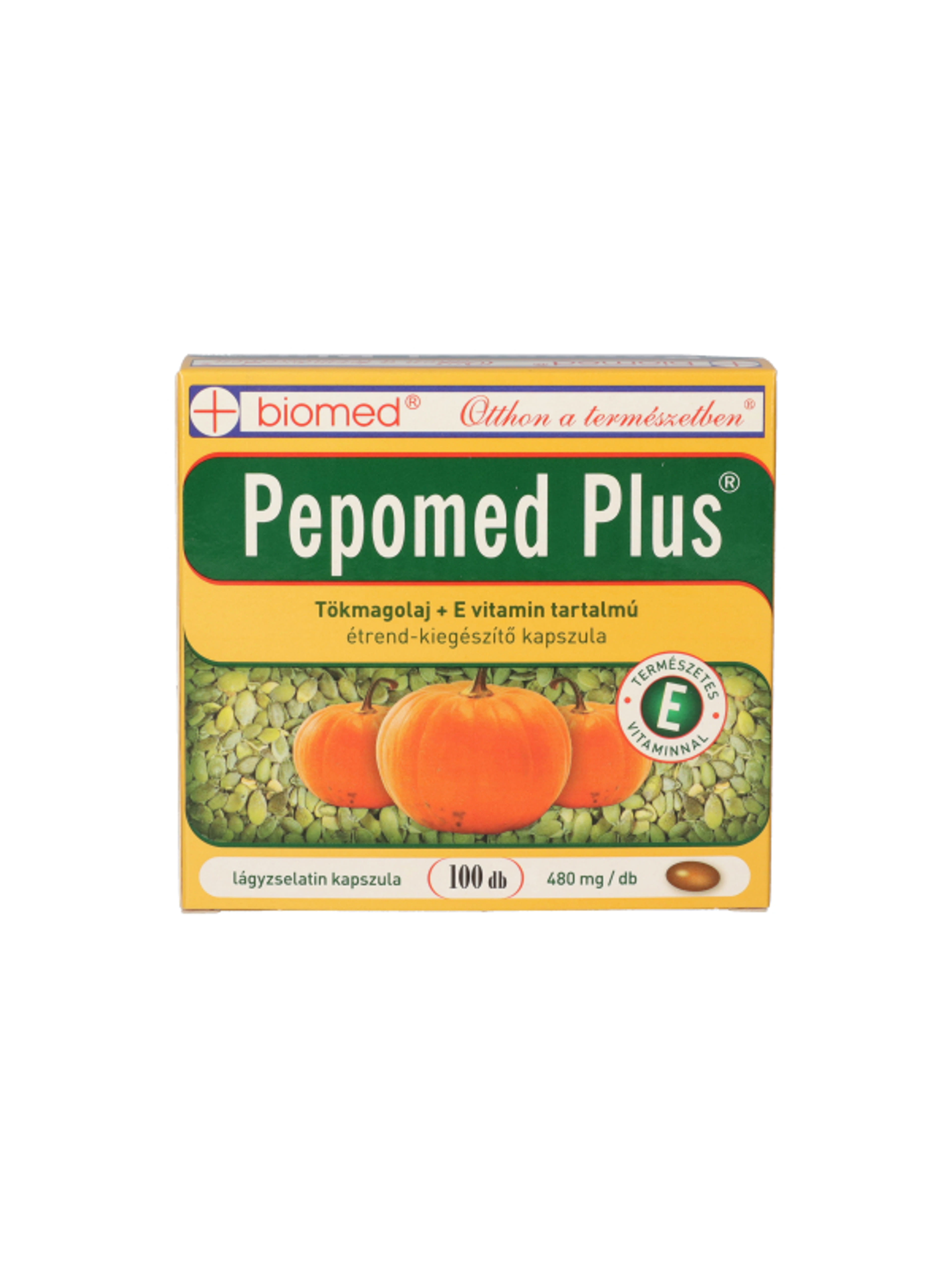 Biomed Pepomed Plus® tökmagolaj Kapszula - 100 db