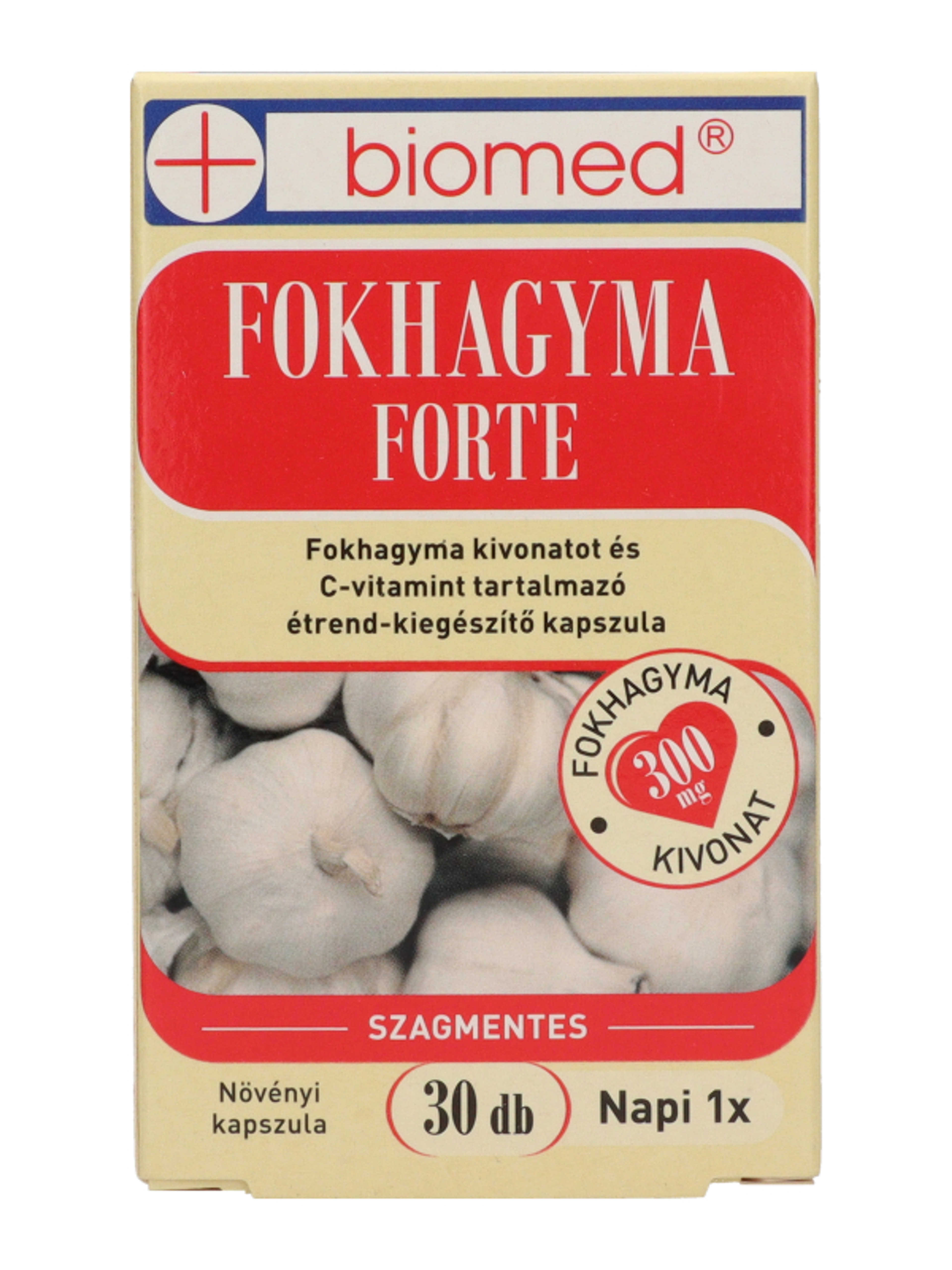 Biomed Fokhagyma Forte Kapszula - 30 db-4