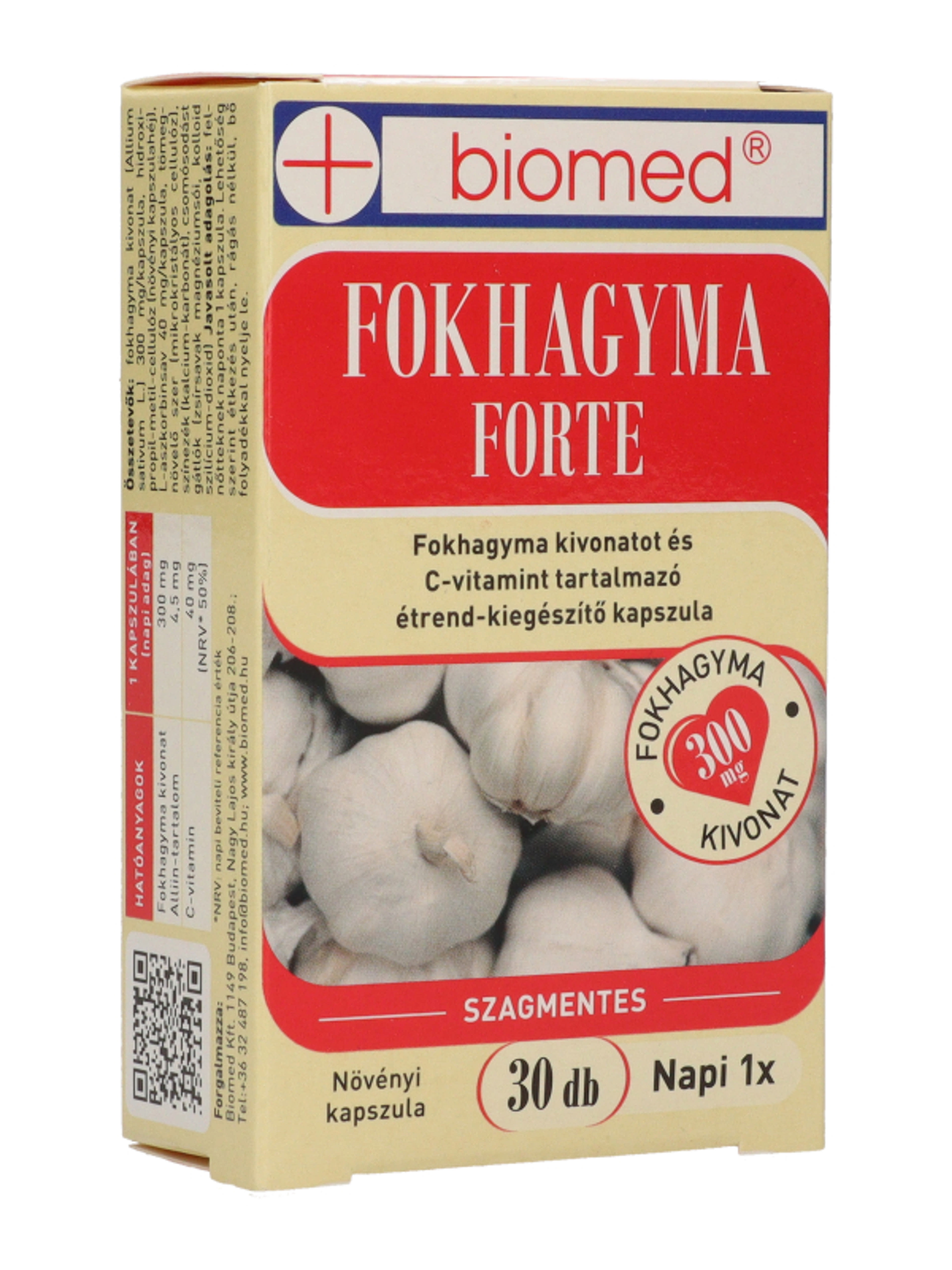 Biomed Fokhagyma Forte Kapszula - 30 db-5