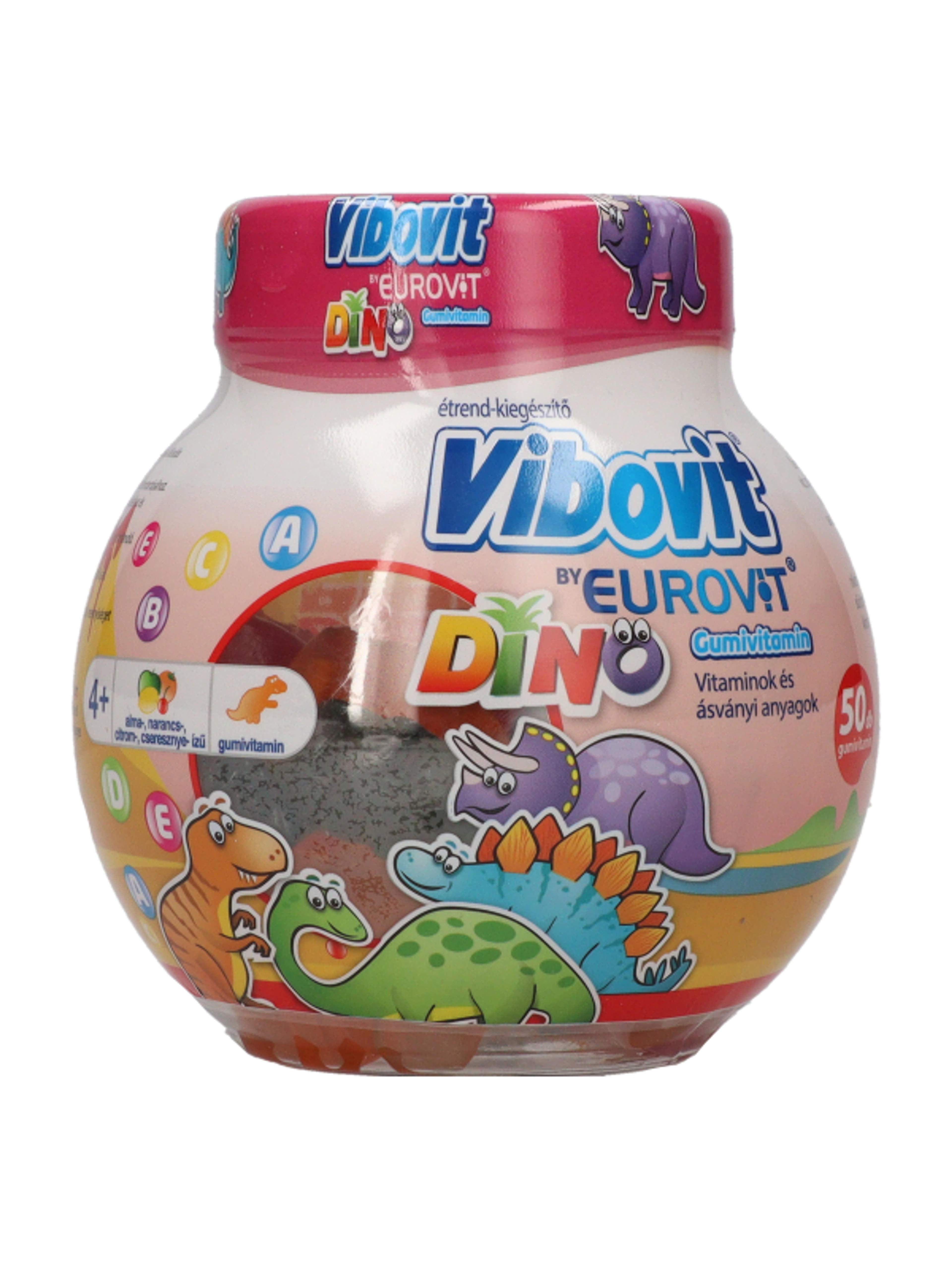Vibovit BY EUROVIT Dino Gyümölcsös Ízű Gumivitamin - 50 db-2