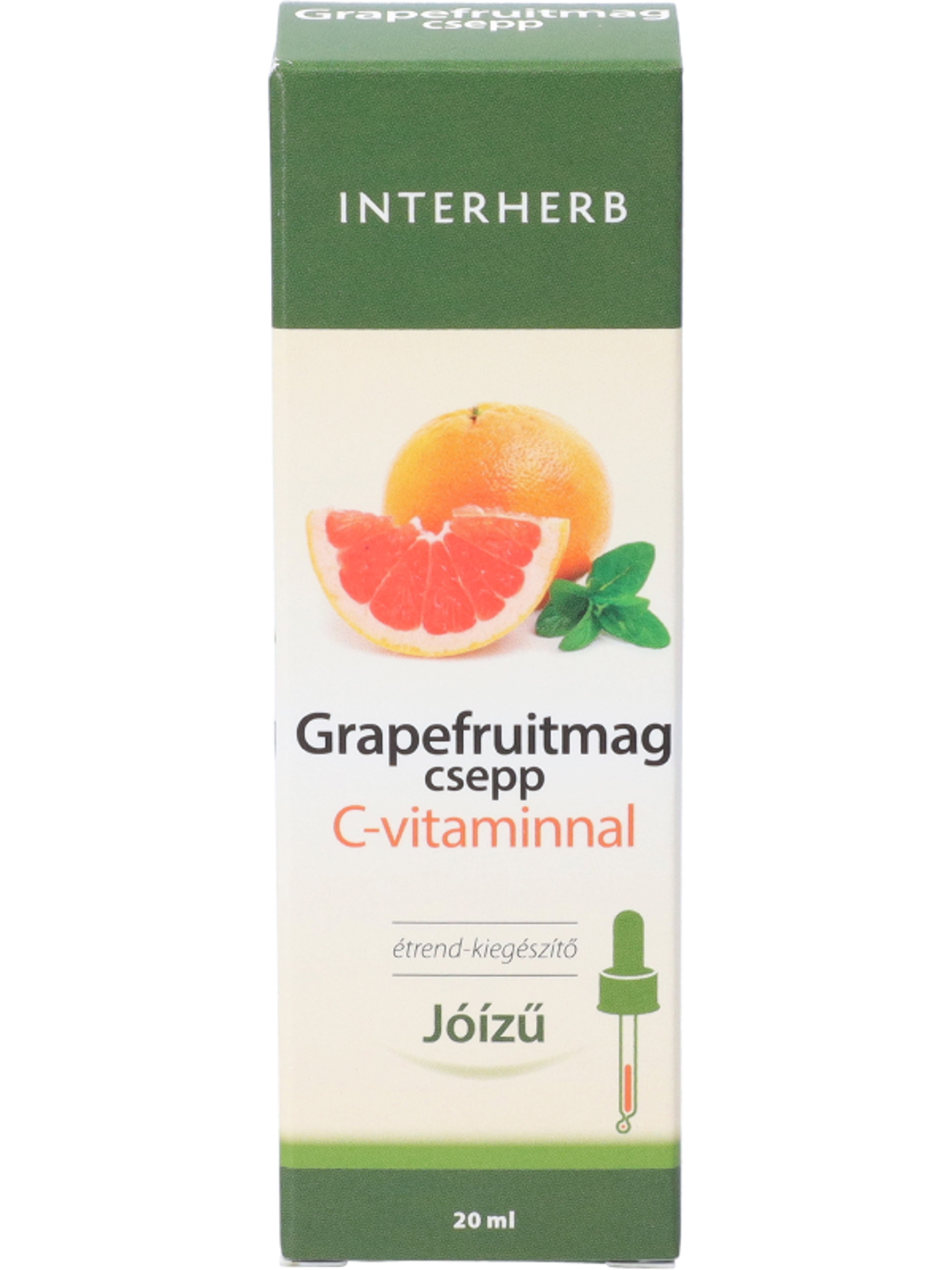 Interherb Grapefruitmag C-Vitaminnal Csepp - 20 ml-1