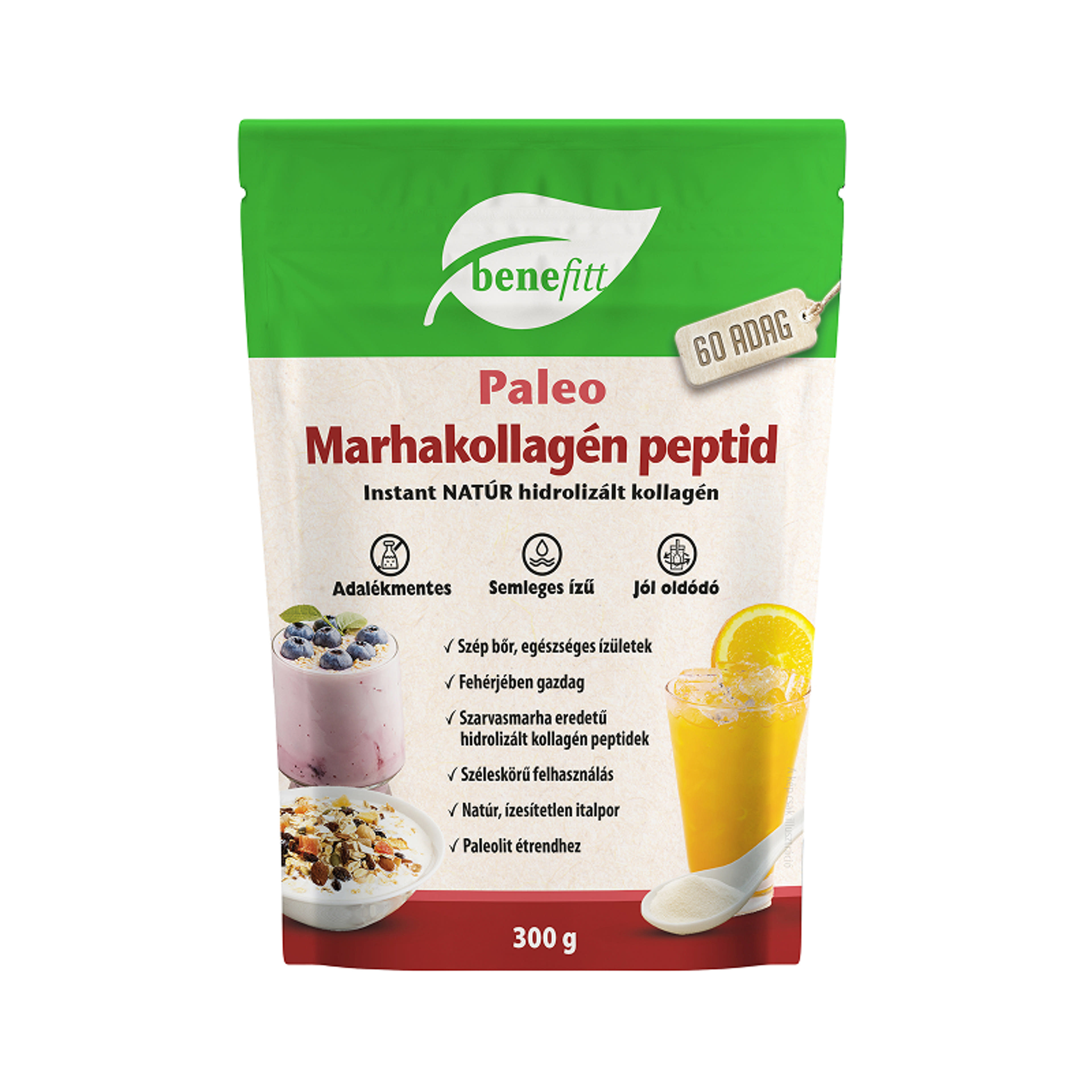 Benefitt reform marhakollagén italpor natúr - 300 g-2