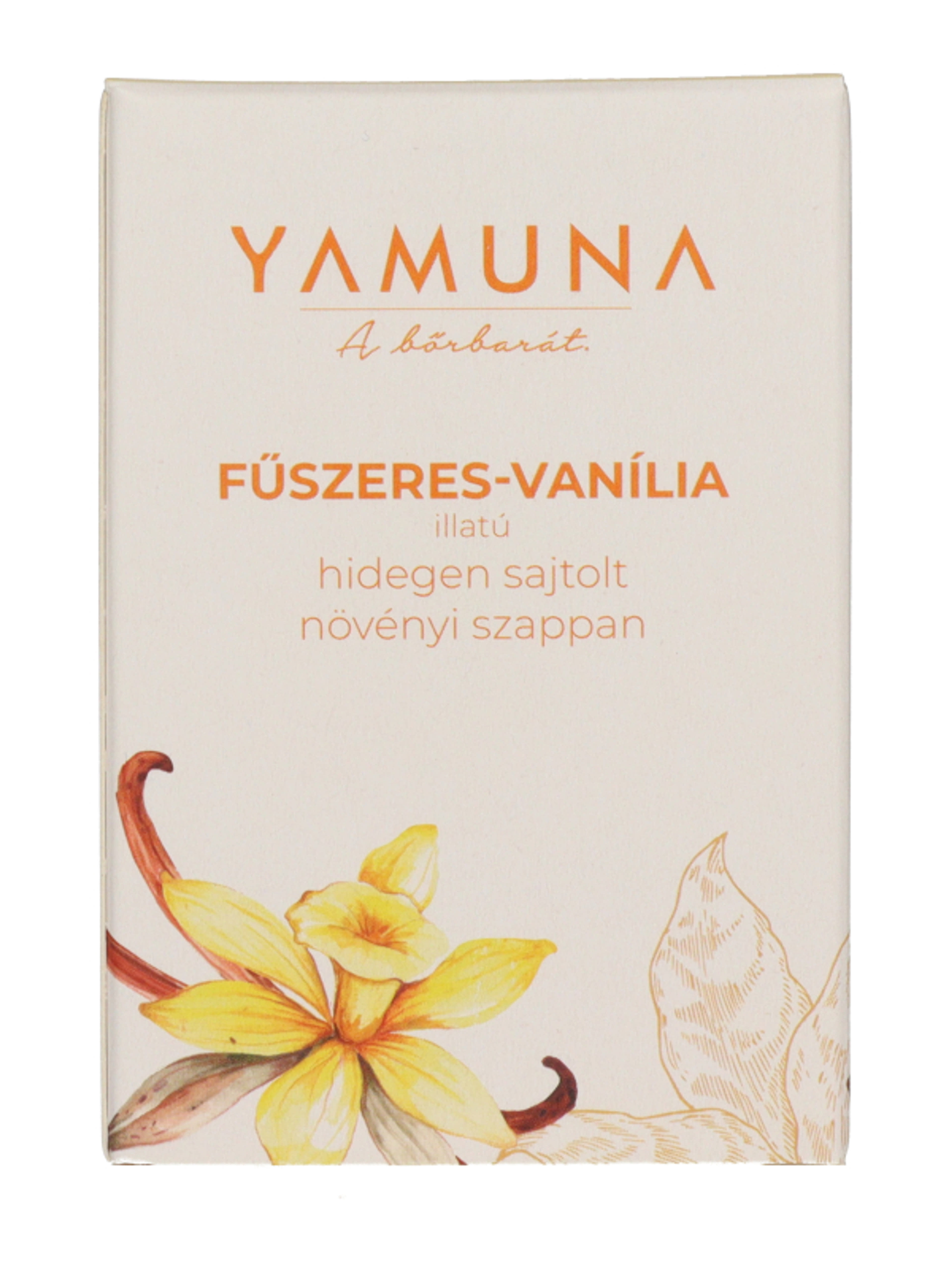 Yamuna hidegen sajtolt szappan fűszeres vanília illattal - 110 g