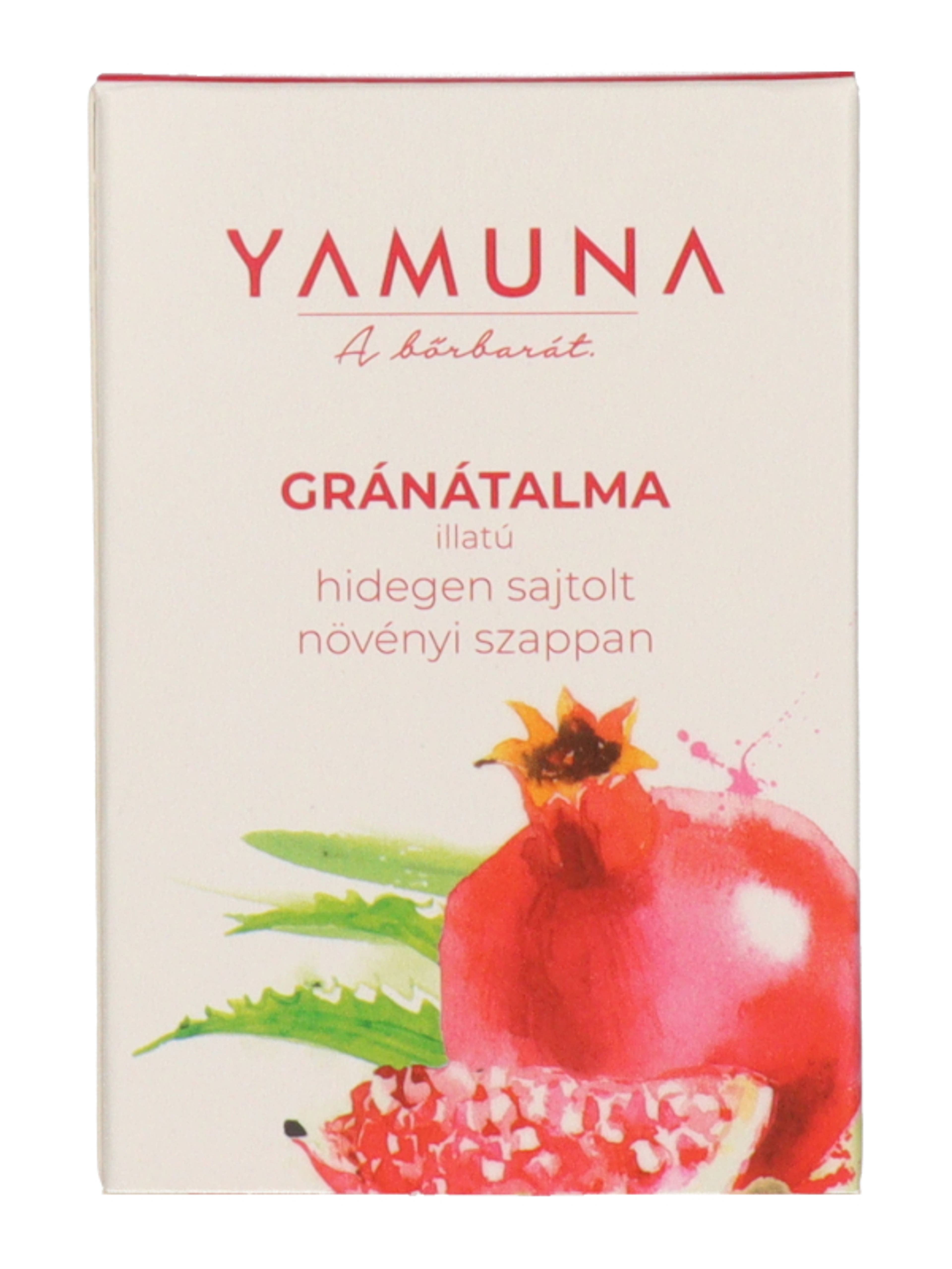 Yamuna Gránátalmás hidegen sajtolt szappan - 110 g