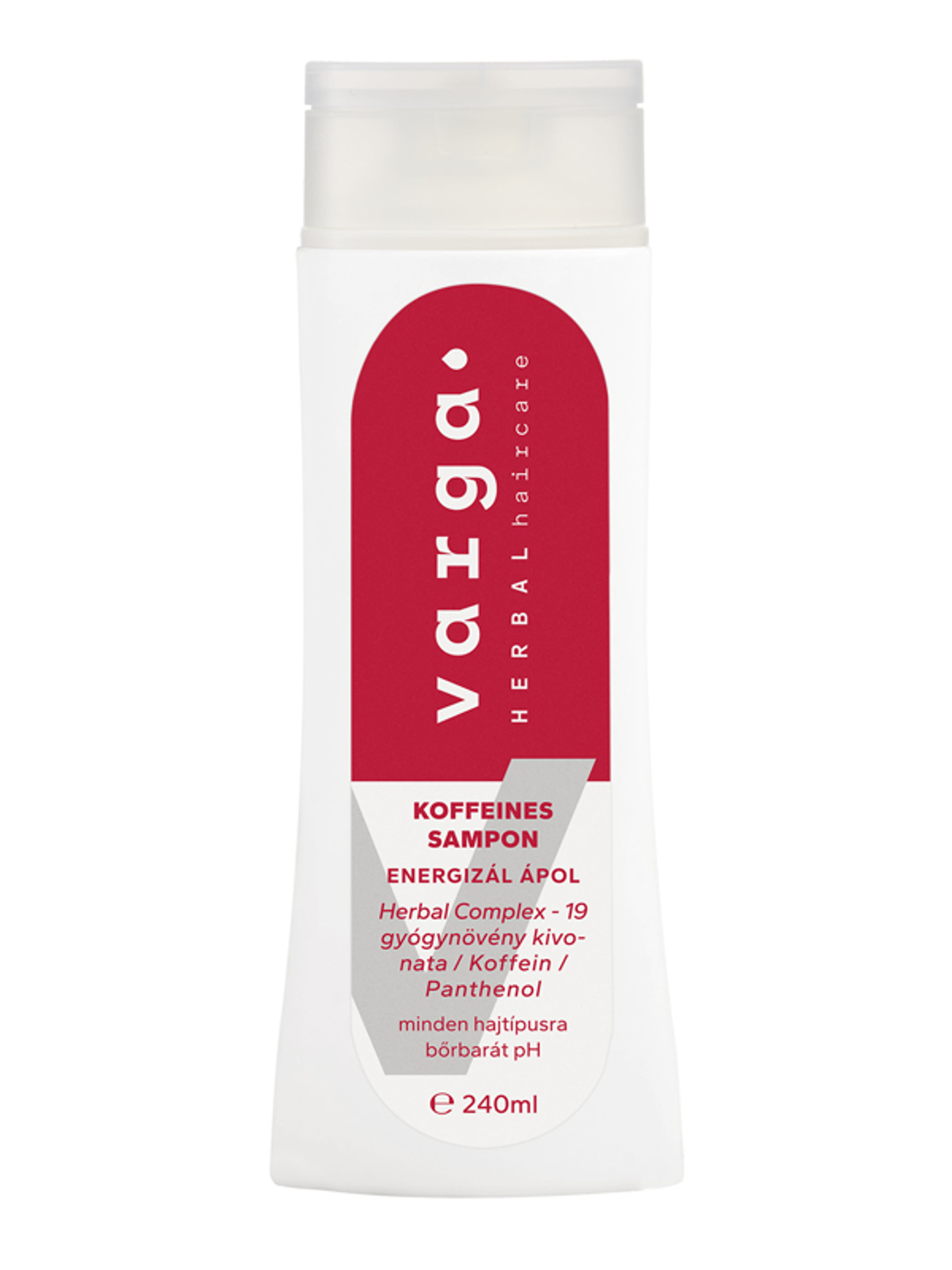 Varga gyógynövényes koffein sampon - 240 ml