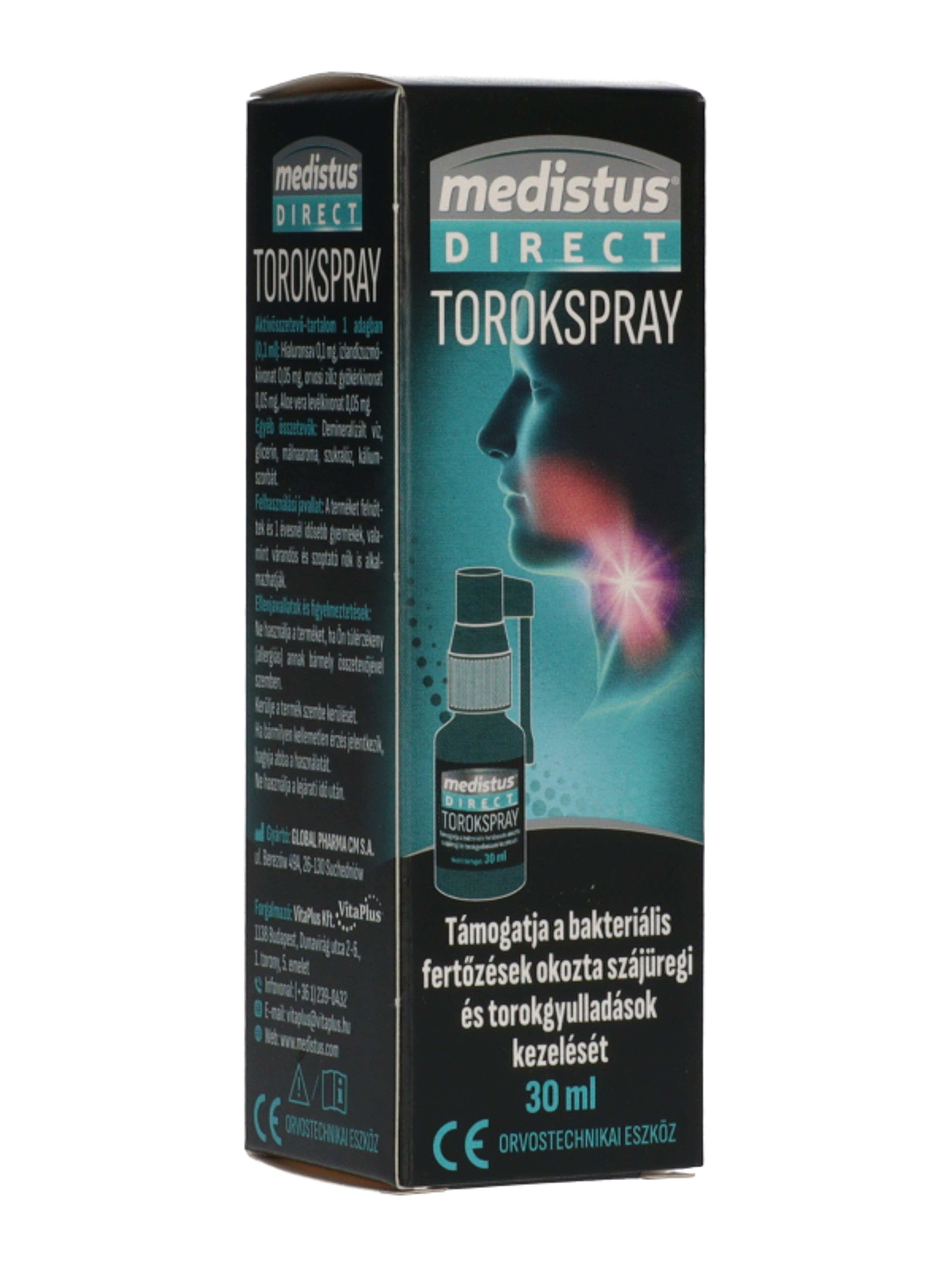 Medistus Direct torokspray - 30 ml-3