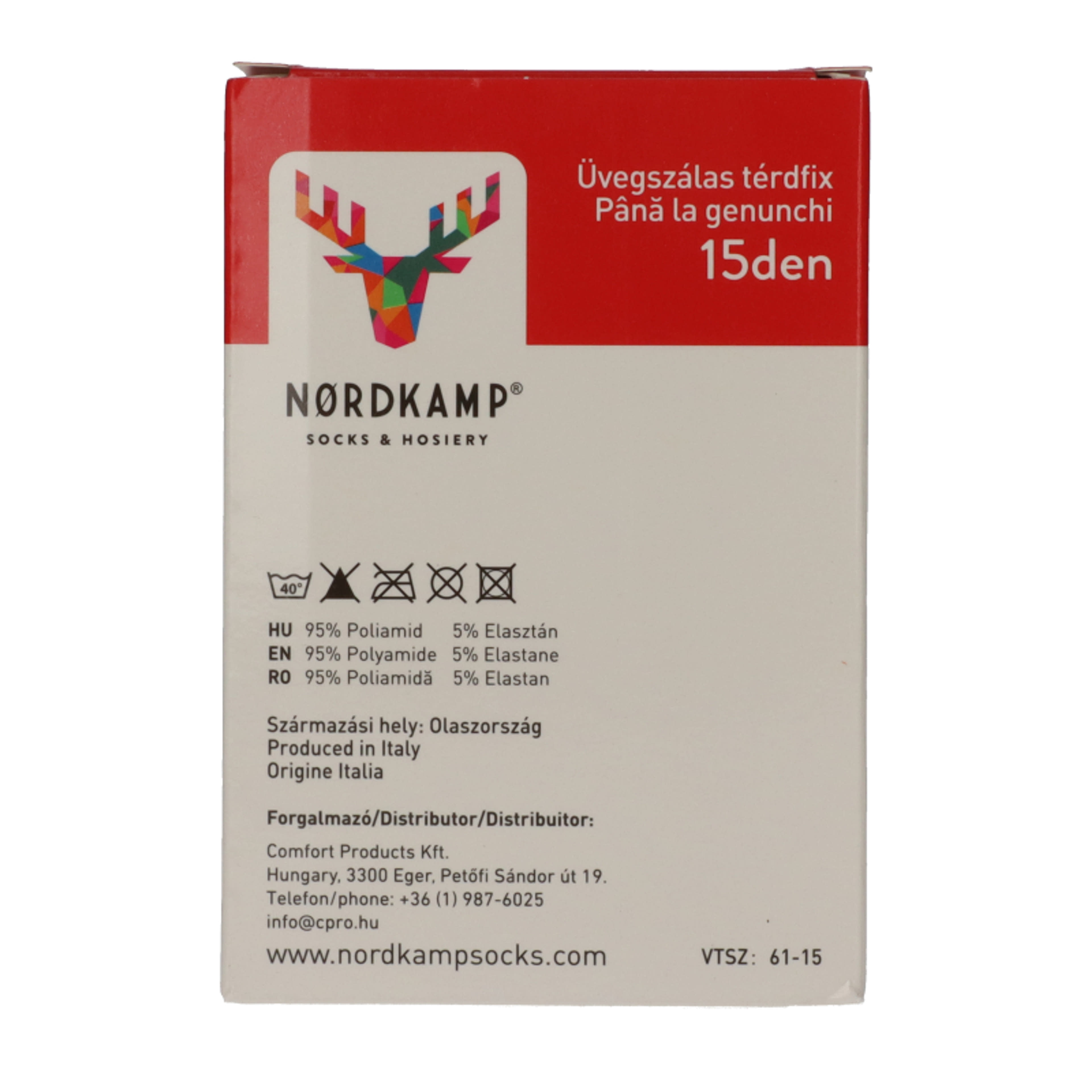 Nordkamp üvegszálas térdfix 15 den /fekete - 1 db-3