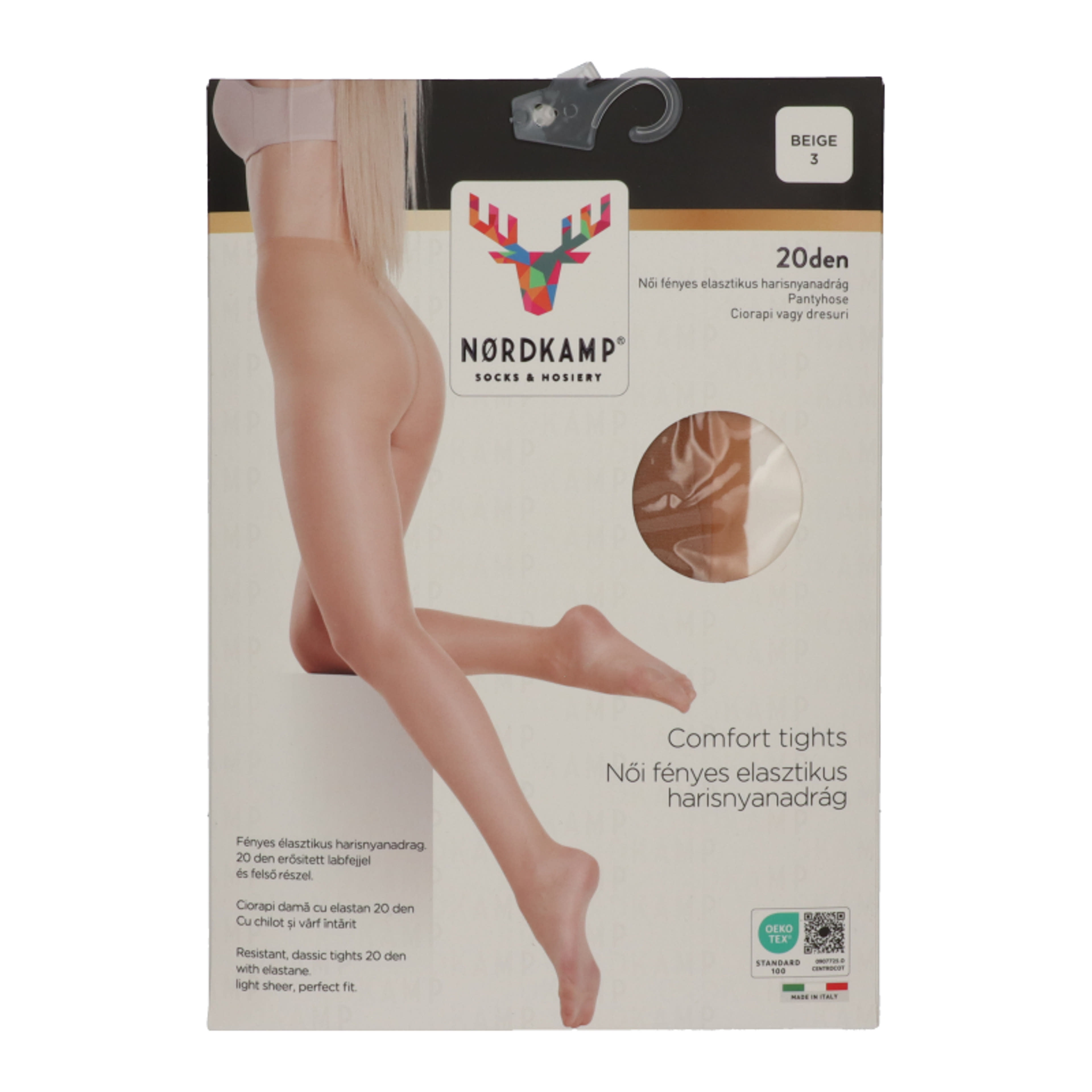 Nordkamp elasztikus harisnyanadrág 20 den /bézs 3-es méret - 1 db-1