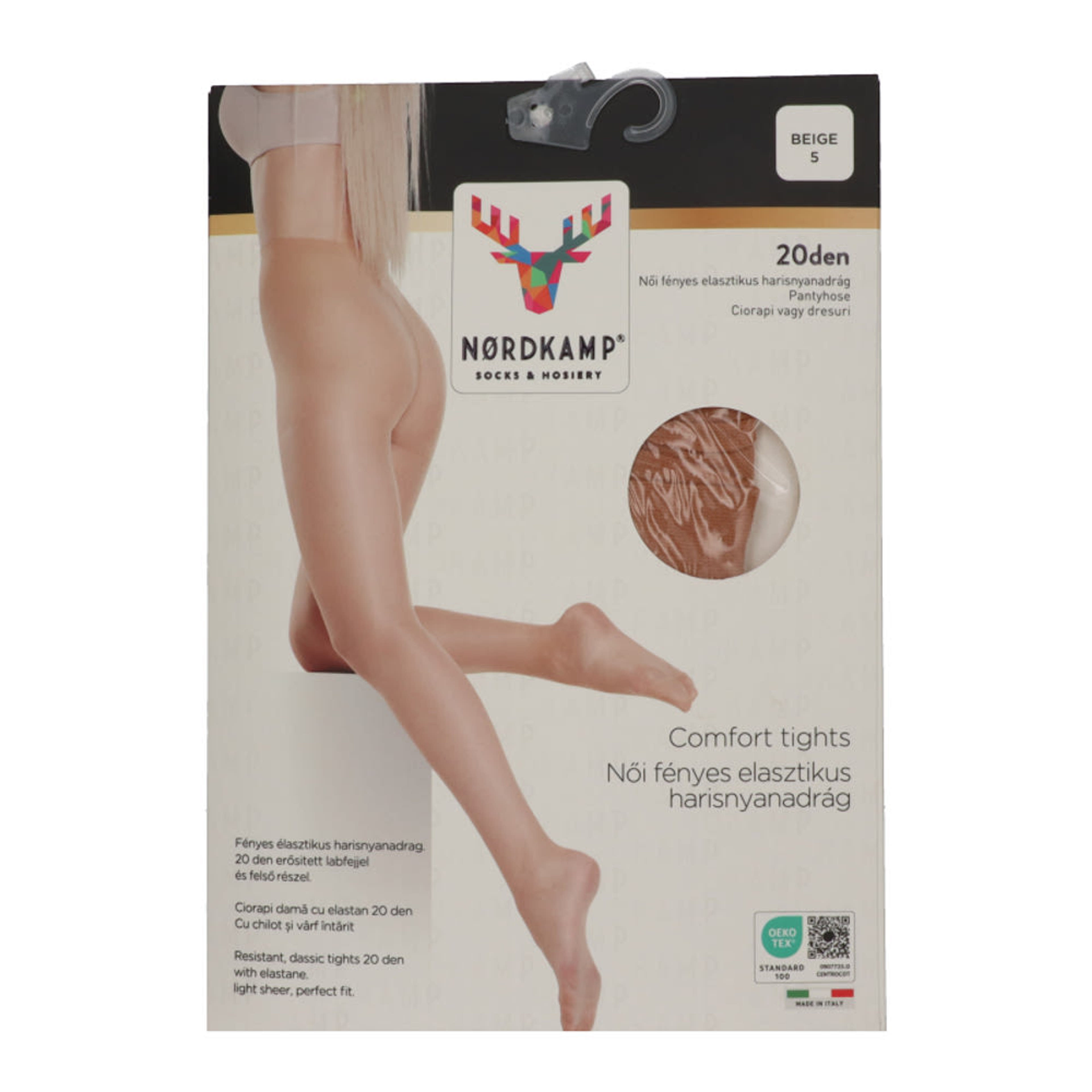 Nordkamp elasztikus harisnyanadrág 20 den, 5-ös méret /bézs - 1 db