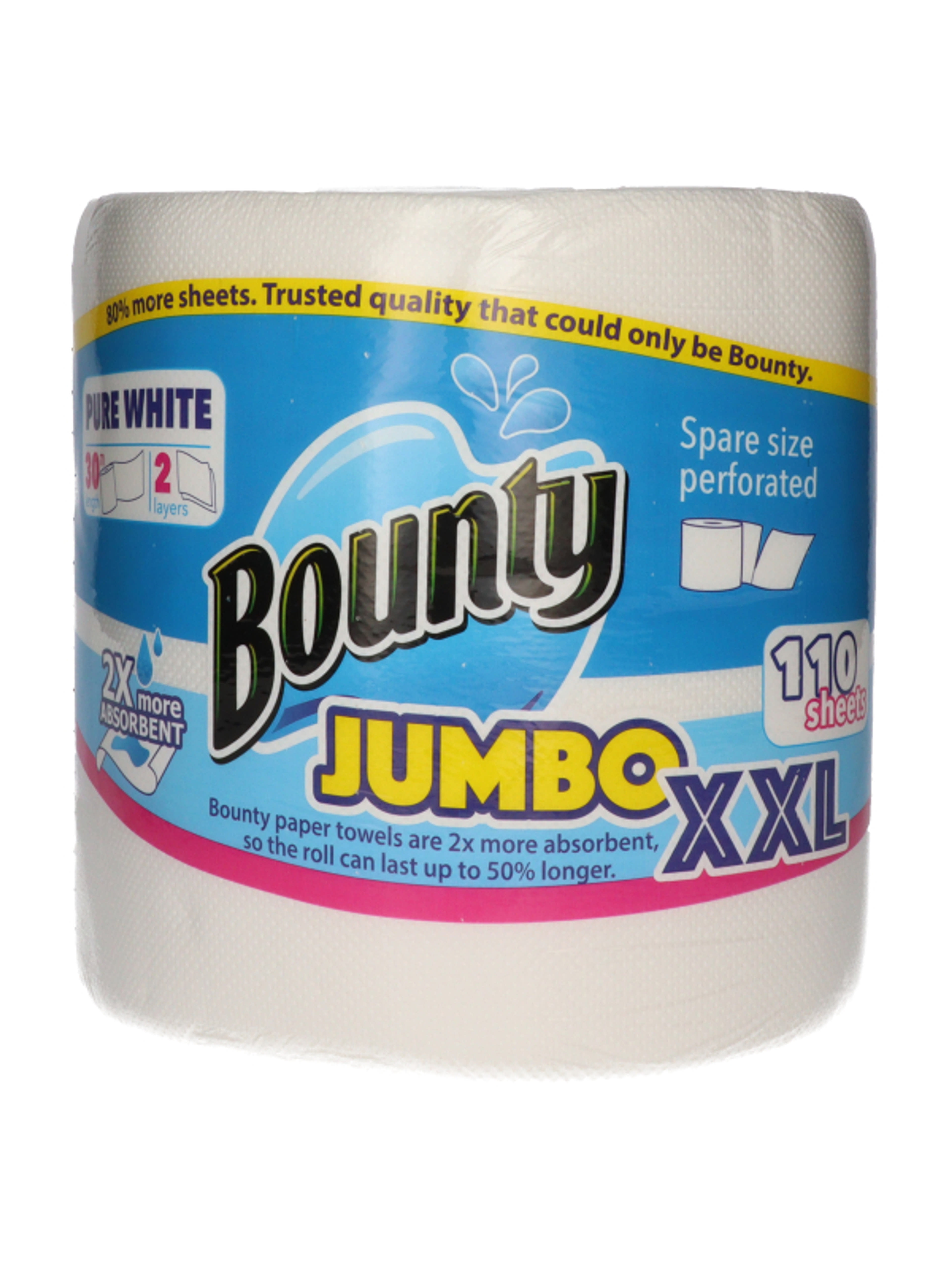 Bounty Jumbo konykai papírtörlő 110 lap, 2 rétegű - 1 db-1