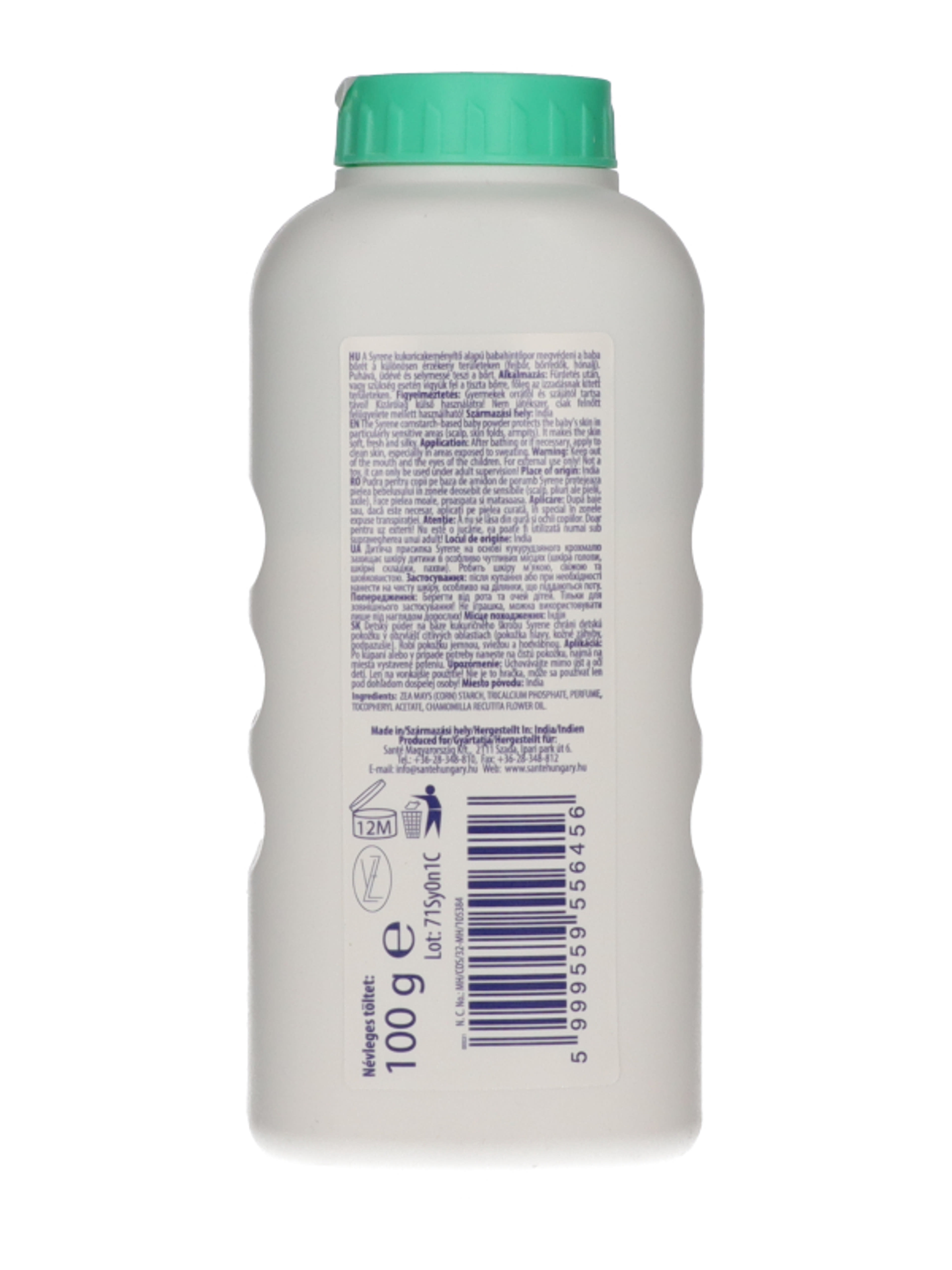 Syrene Kamillás Babahintőpor - 100 g-4