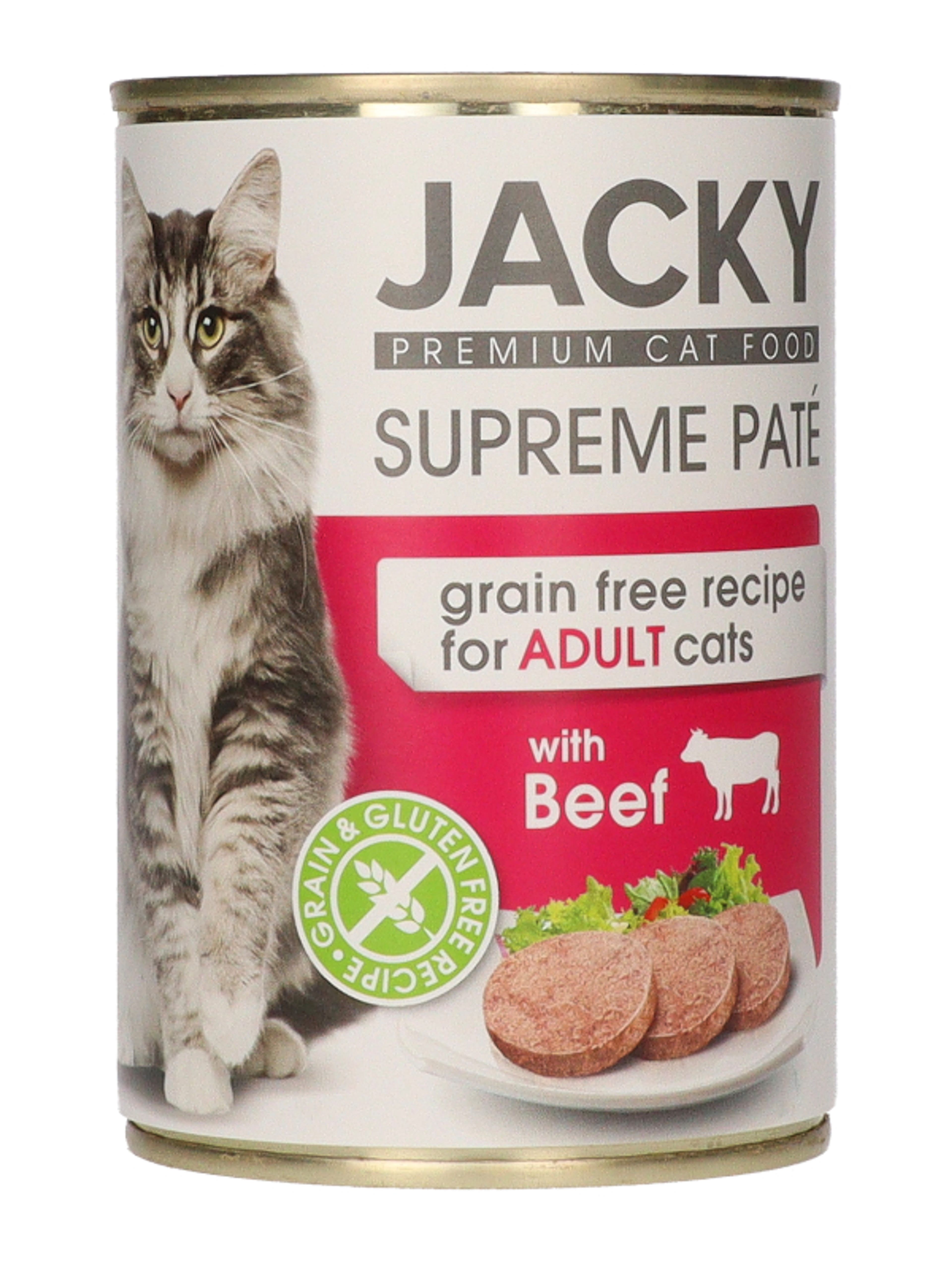 Jacky konzerv macskáknak marha ízesítéssel - 400 g-3