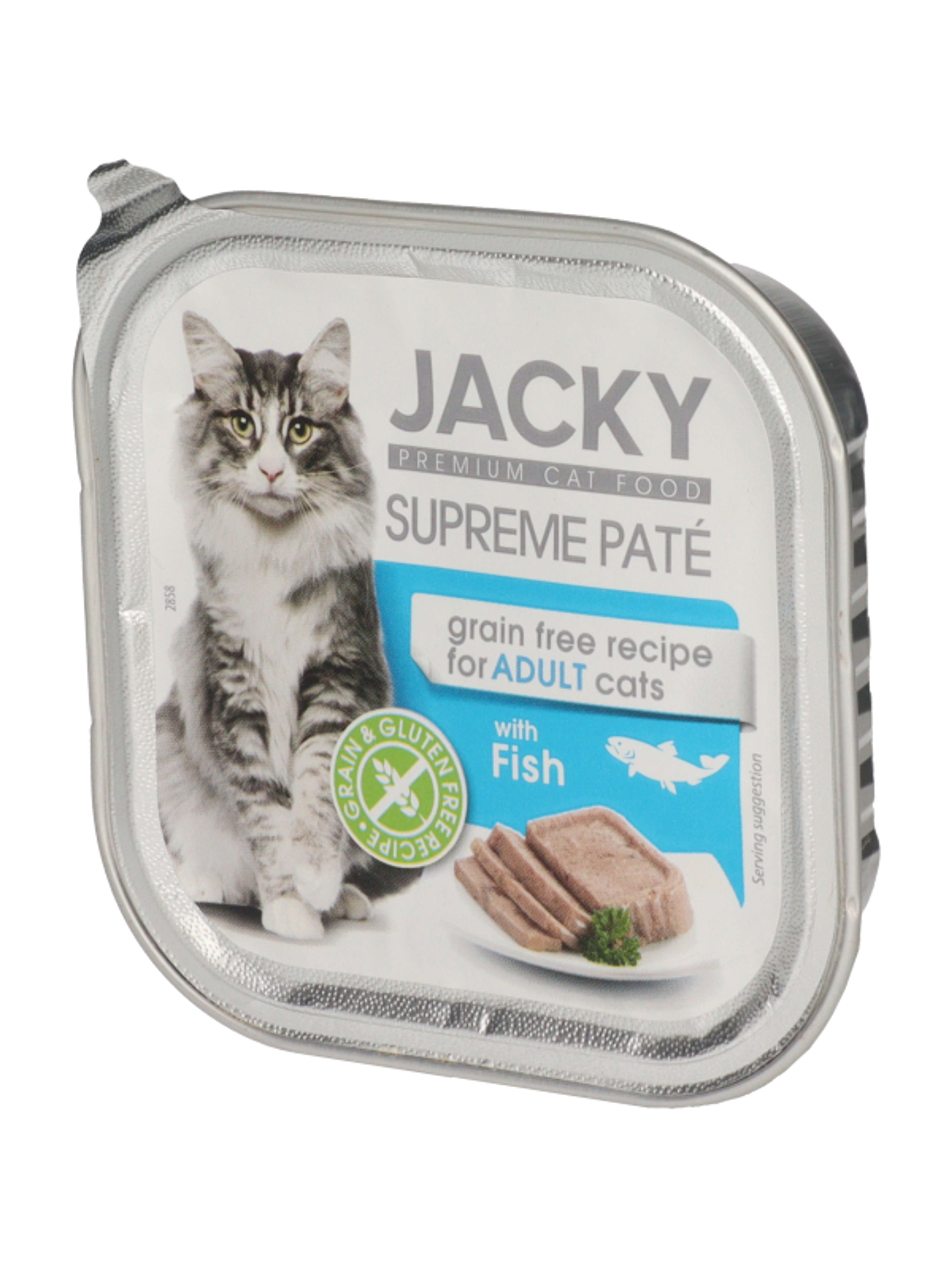 Jacky Supreme pástétom alutál macskák számára halas ízesítéssel - 100 g-3