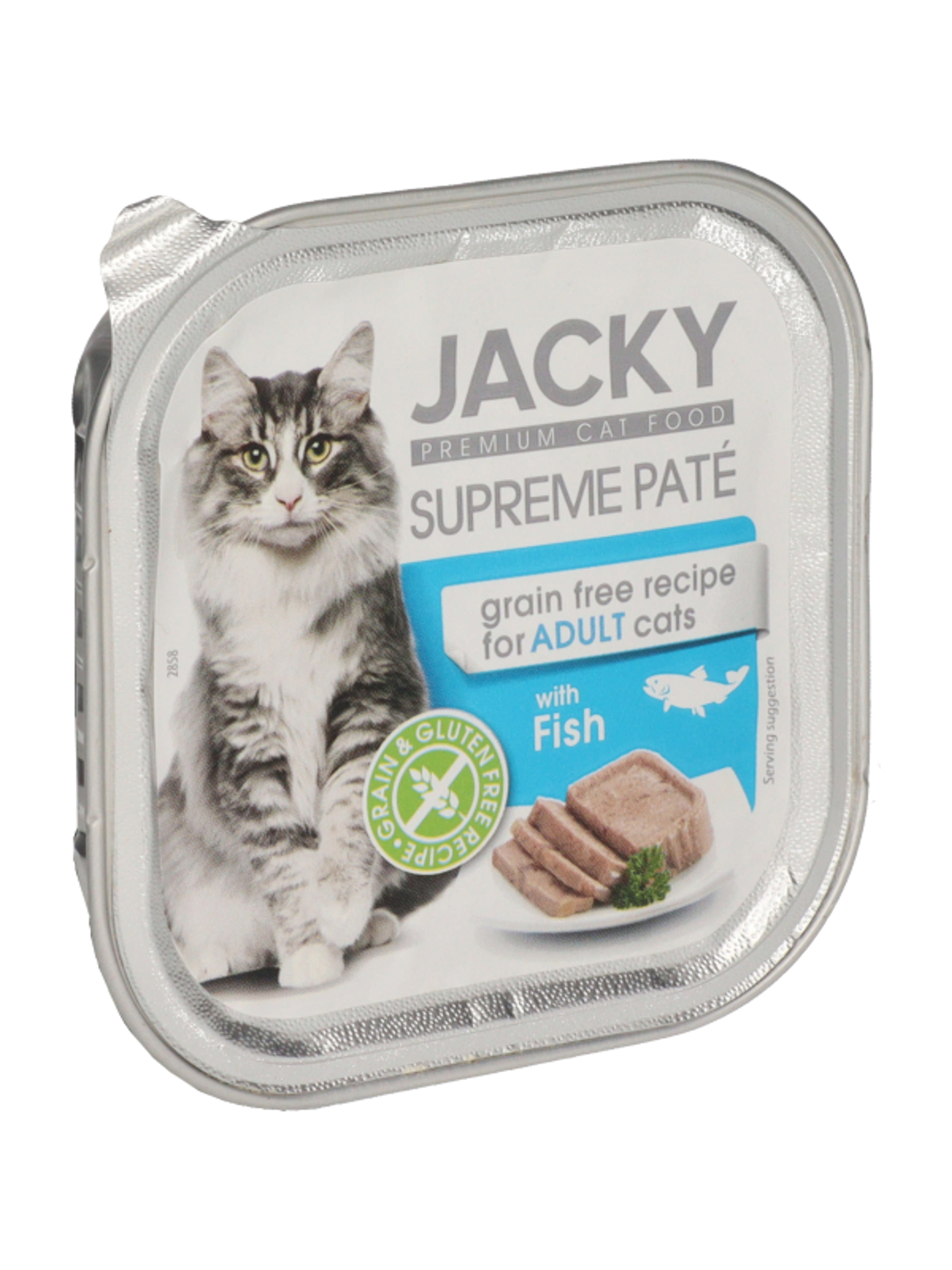 Jacky Supreme pástétom alutál macskák számára halas ízesítéssel - 100 g-4