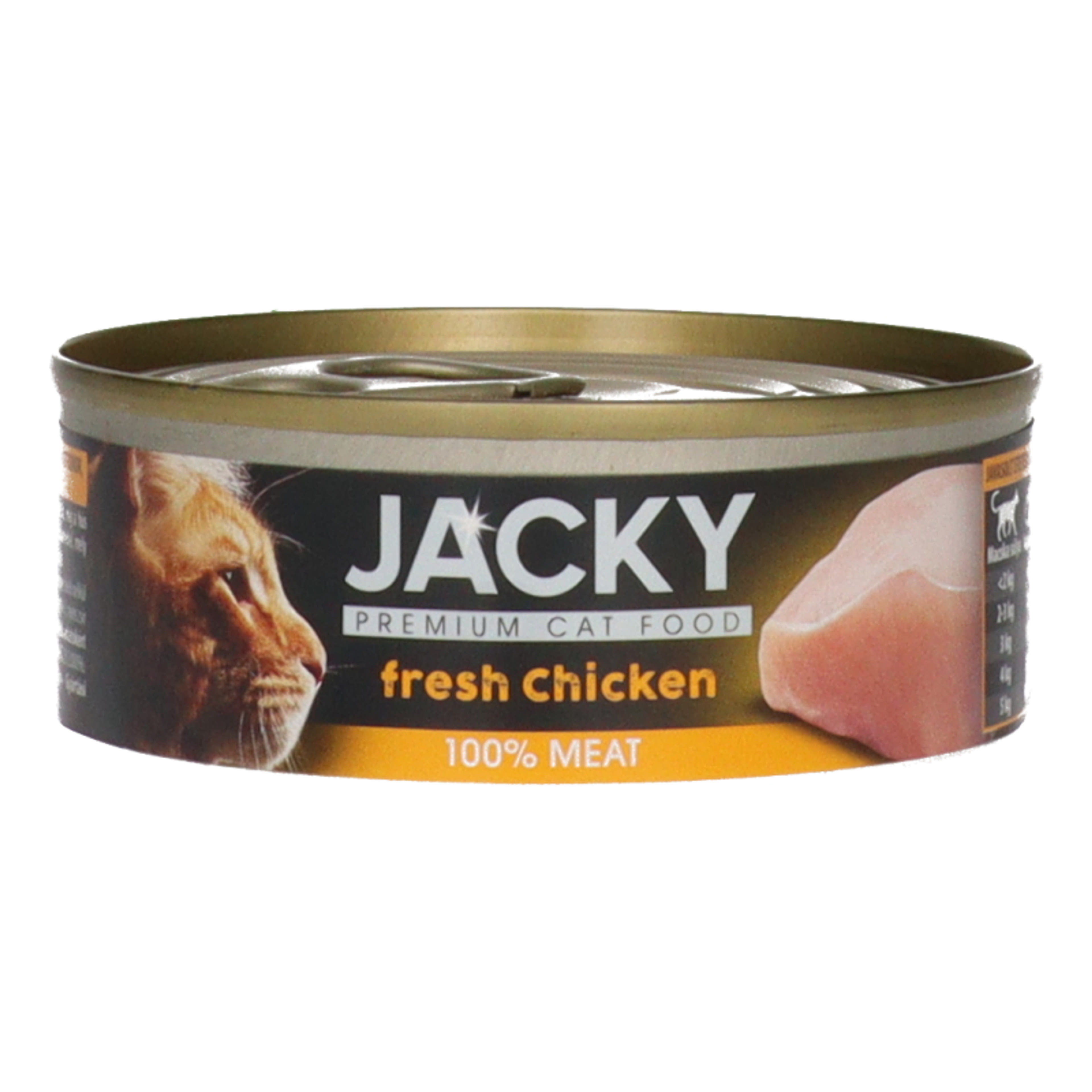 Jacky Super Premium macska konzerv csirkével - 85 g-1