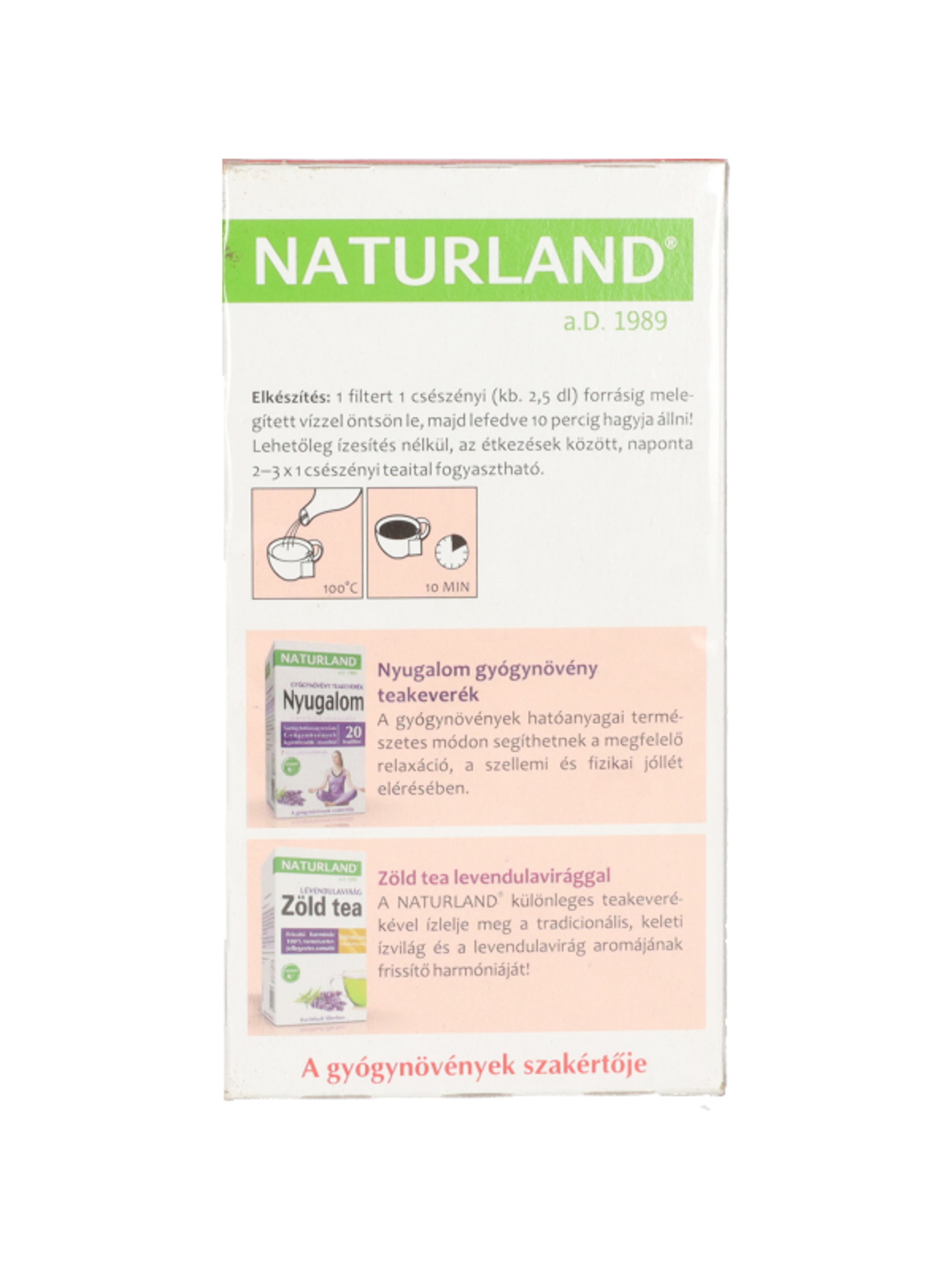 Naturland reflux tea filter - 20 db-5