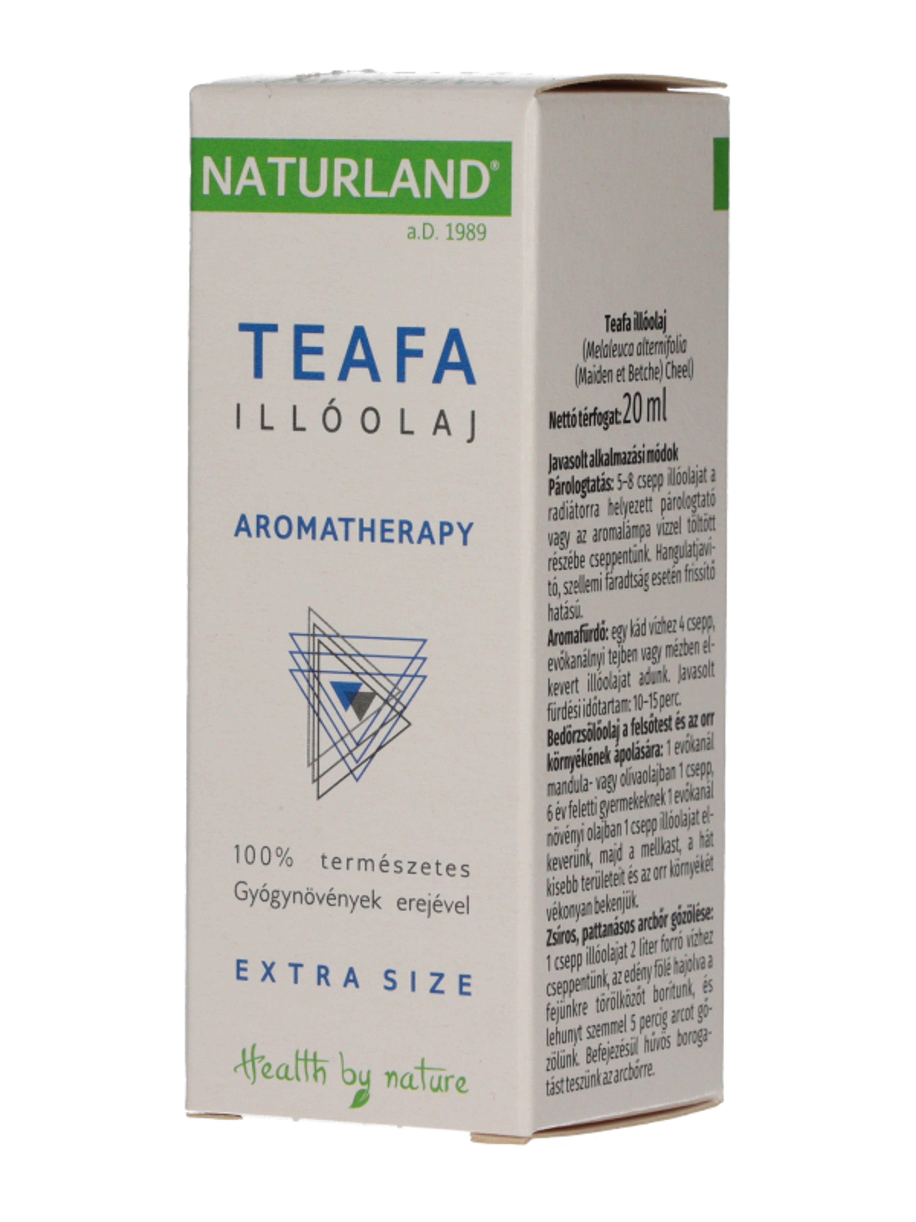 Naturland Teafa illóolaj - 20 ml-2